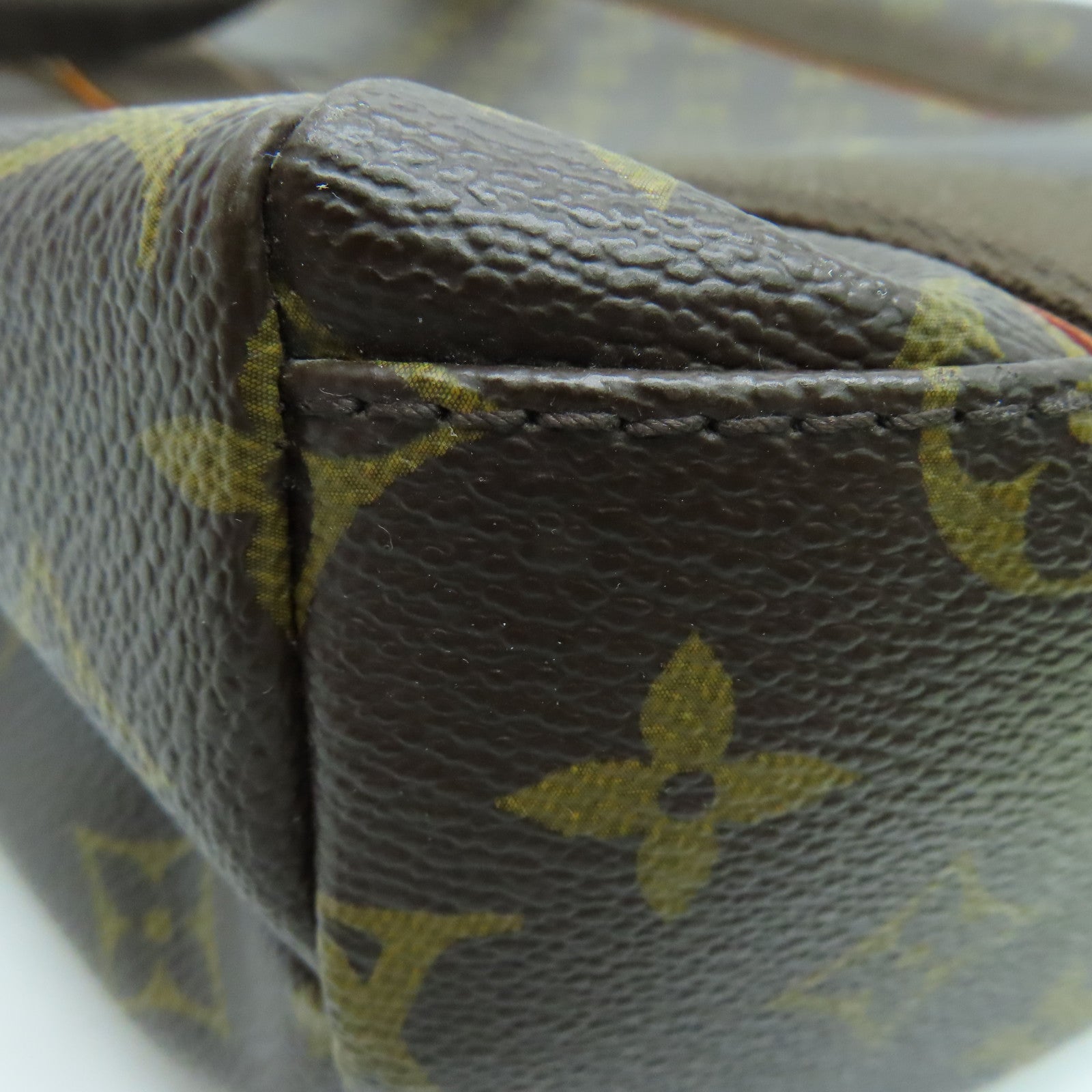 LOUIS VUITTON Monogram Cabas Beaubourg Handbag / Shoulder Bag Brown