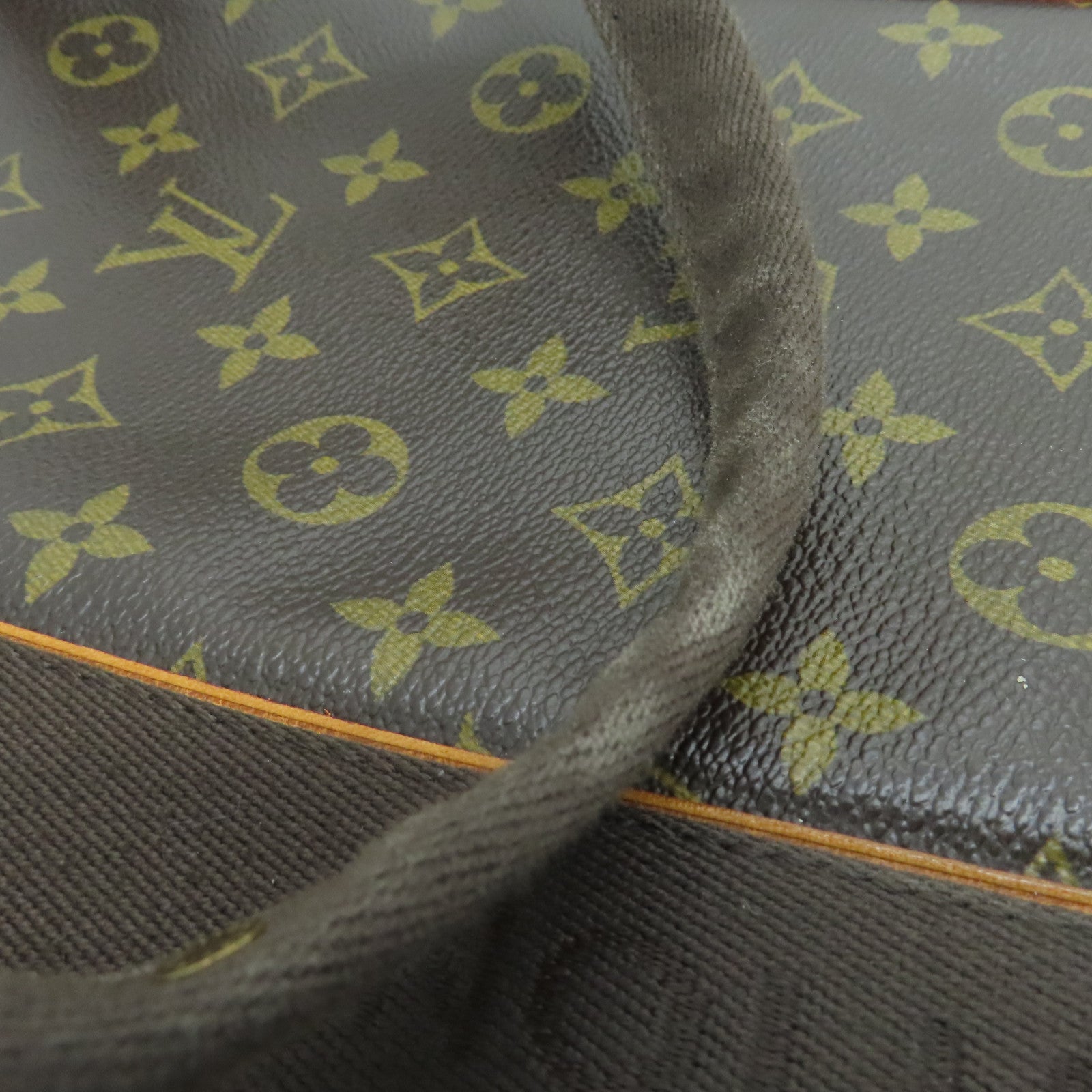 LOUIS VUITTON Monogram Cabas Beaubourg Handbag / Shoulder Bag Brown