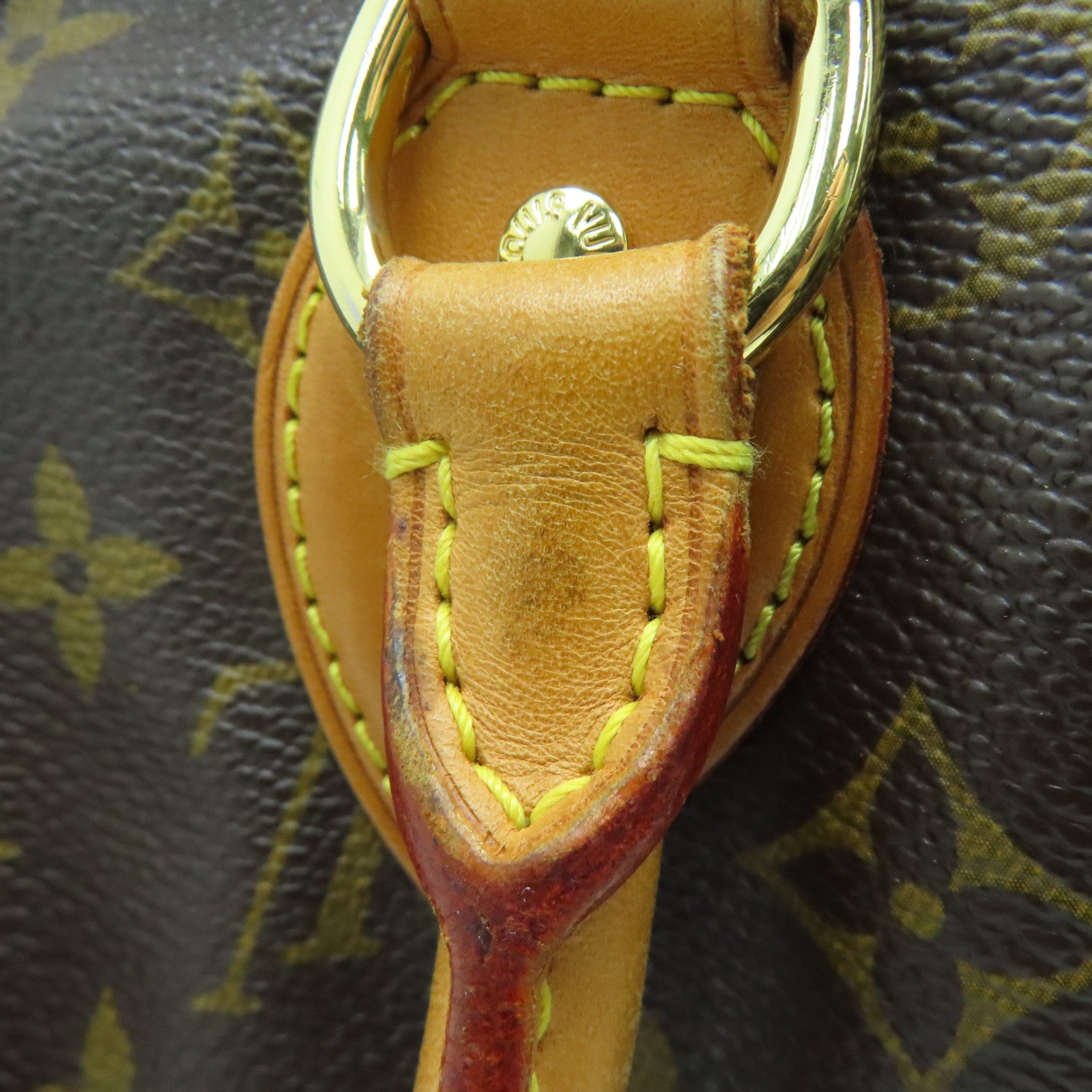 LOUIS VUITTON 【激减优惠】Monogram Tivoli PM金扣手挽袋啡色