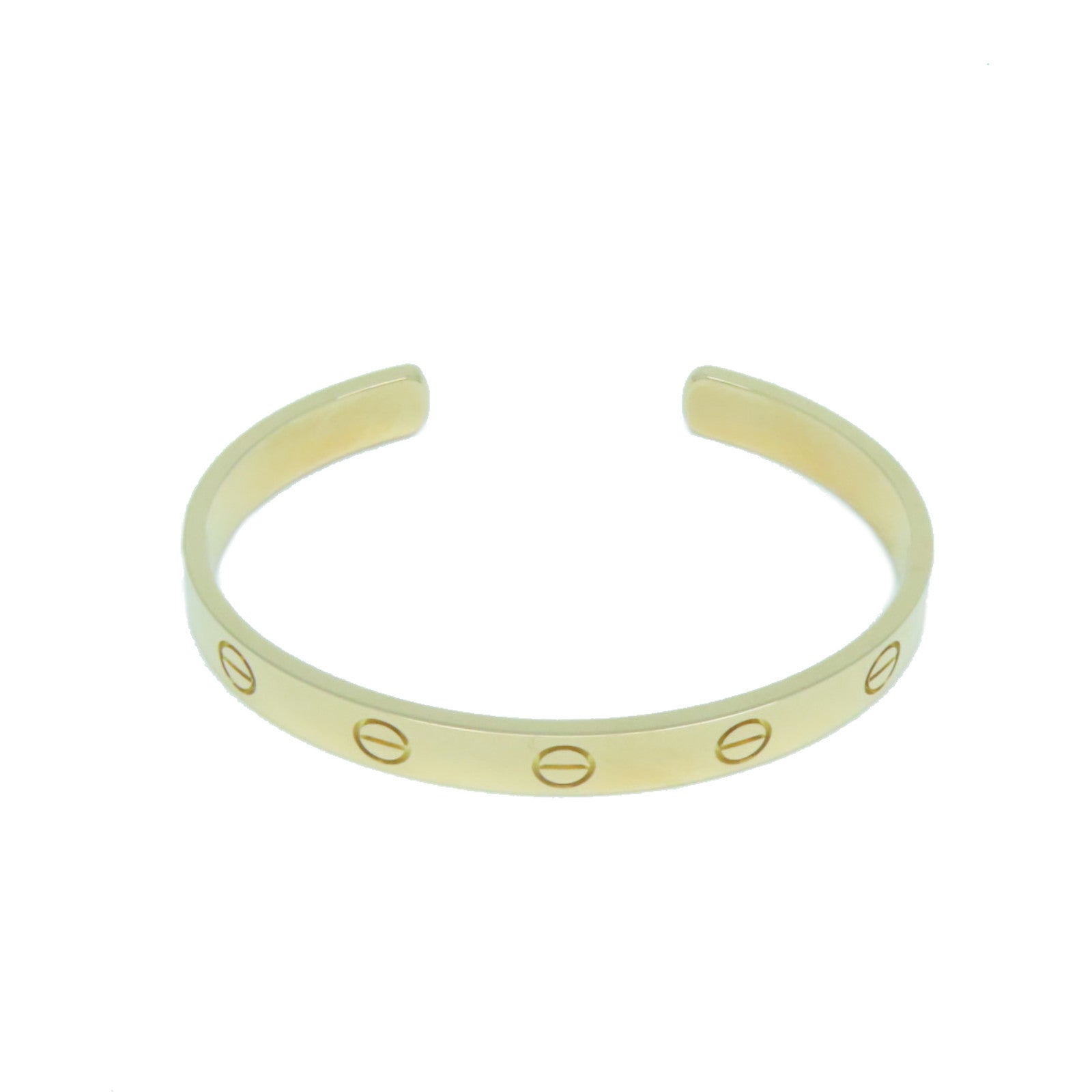 CARTIER 18K玫瑰金Love Bracelet手鐲金色