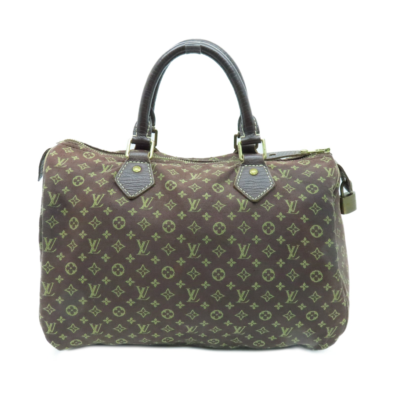 LOUIS VUITTON Monogram Mini Speedy 30金扣手挽袋啡色