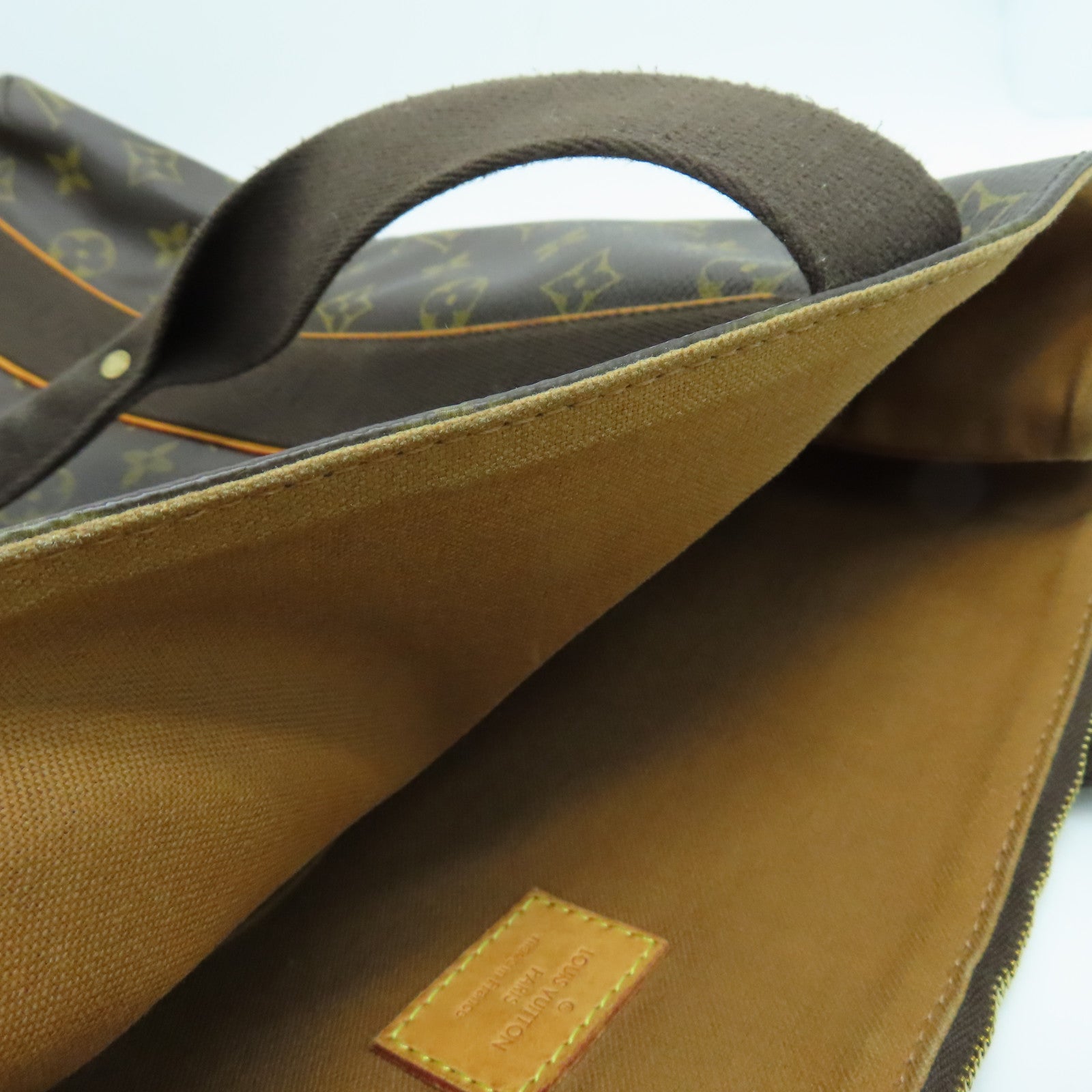LOUIS VUITTON Monogram Cabas Beaubourg Handbag / Shoulder Bag Brown