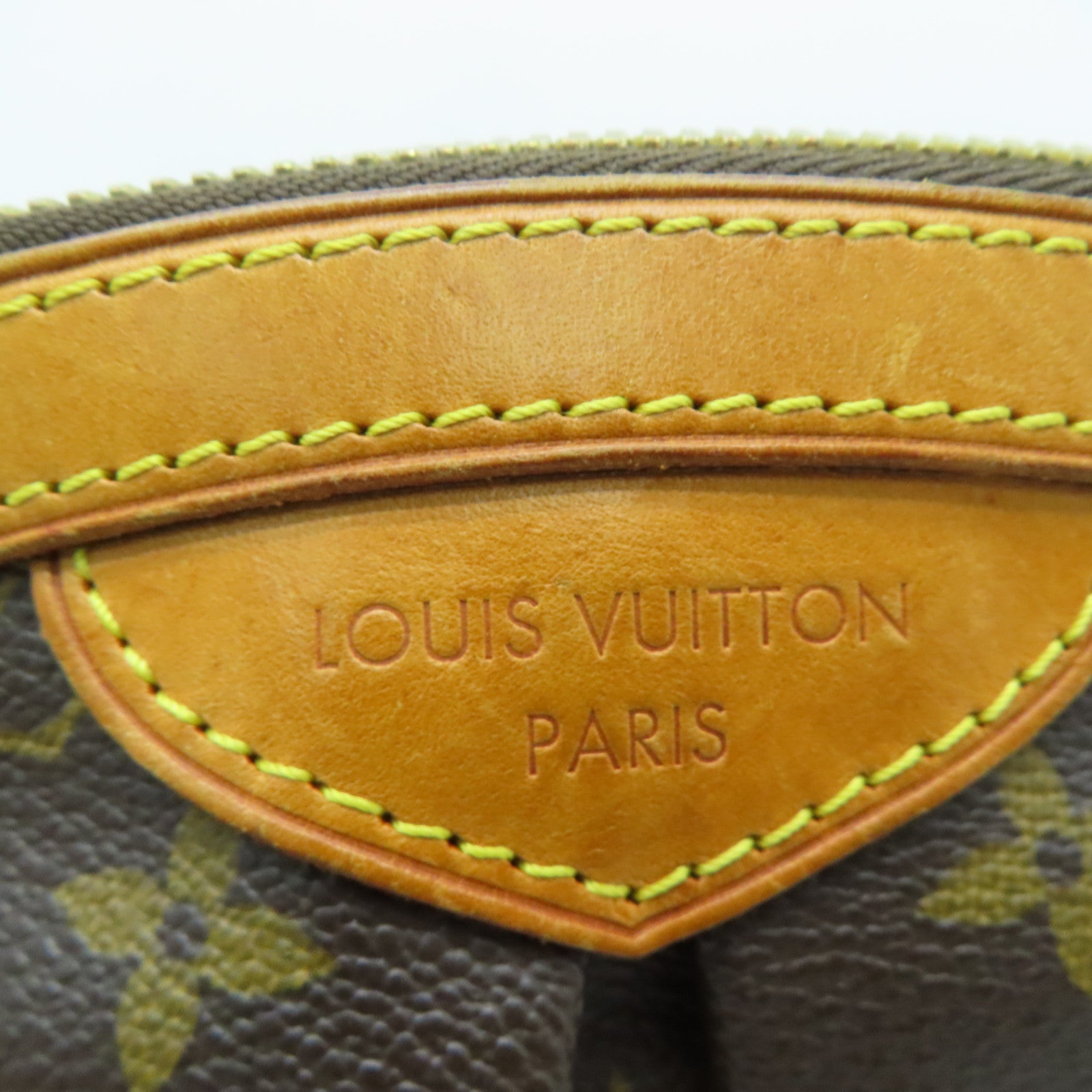 LOUIS VUITTON 【激减优惠】Monogram Tivoli PM金扣手挽袋啡色