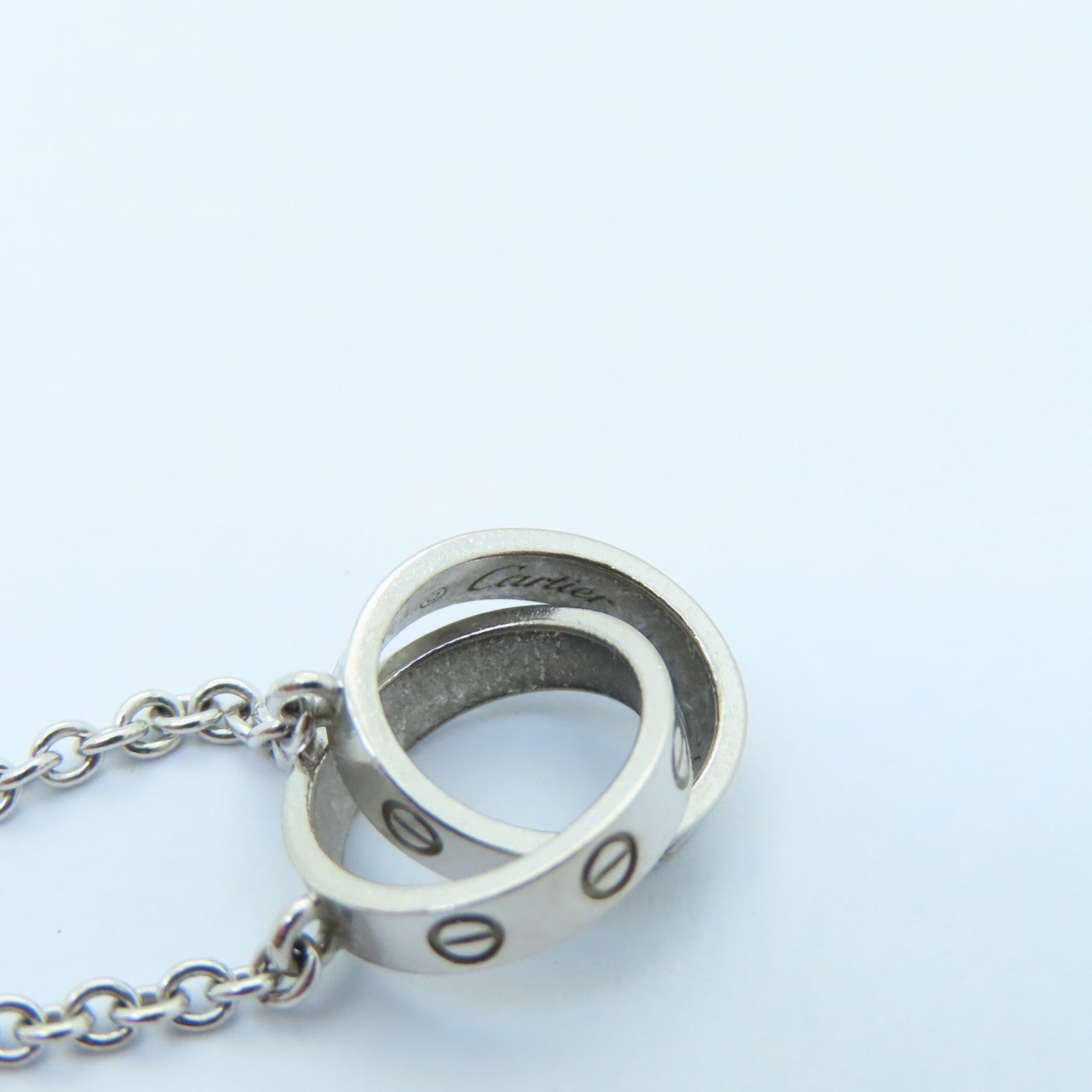 CARTIER 18K白金Baby Love Bracelet手鏈