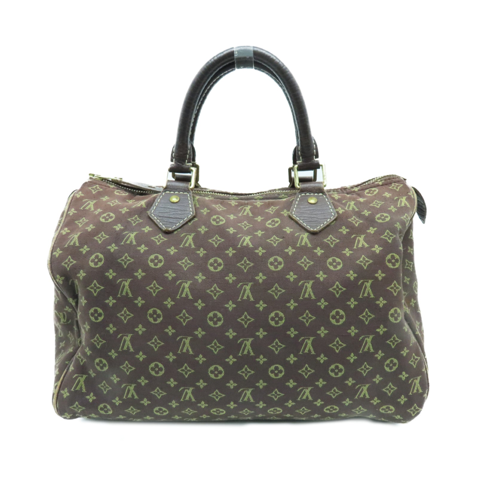 LOUIS VUITTON Monogram Mini Speedy 30金扣手挽袋啡色