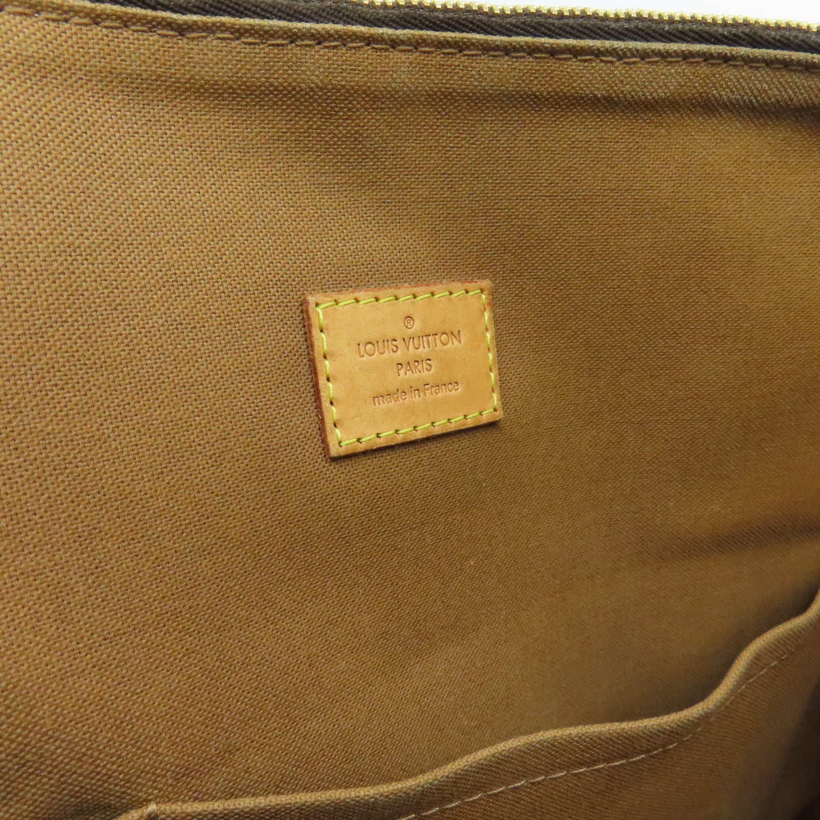 LOUIS VUITTON Monogram Cabas Beaubourg Handbag / Shoulder Bag Brown