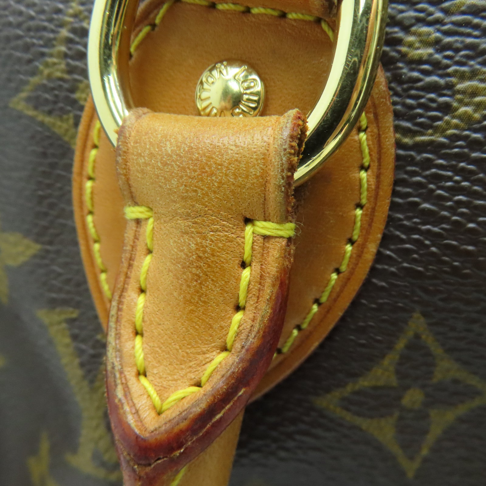 LOUIS VUITTON 【激减优惠】Monogram Tivoli PM金扣手挽袋啡色