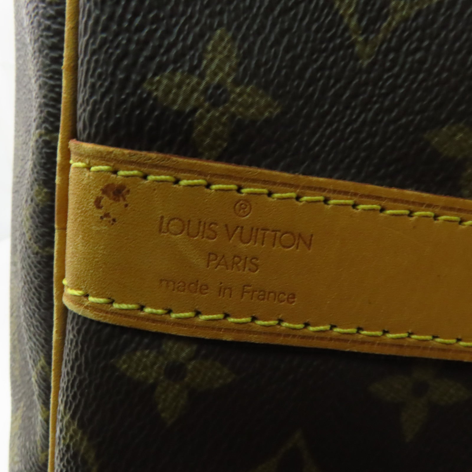 LOUIS VUITTON Monogram Keepall 55 Bandouliere金扣旅行袋啡色