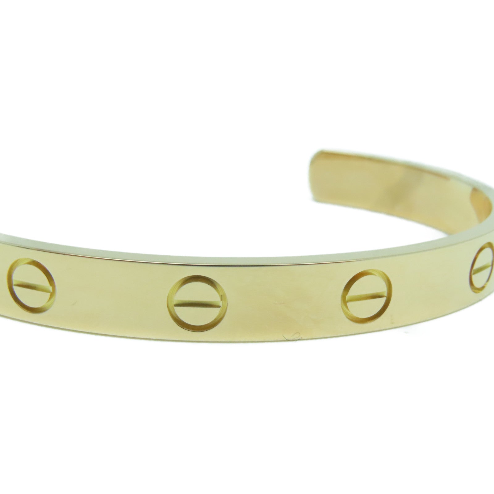 CARTIER 18K玫瑰金Love Bracelet手鐲金色