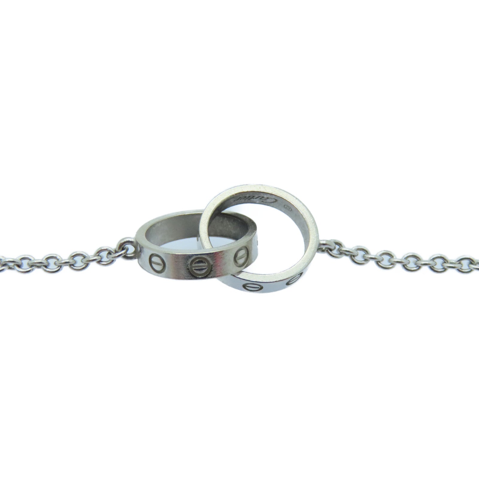 CARTIER 18K白金Baby Love Bracelet手鏈