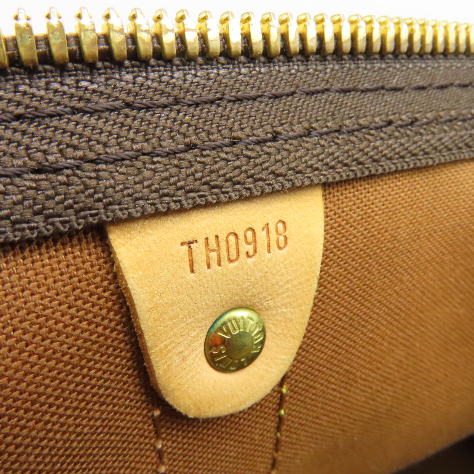 LOUIS VUITTON Monogram Keepall 55 Bandouliere金扣旅行袋啡色