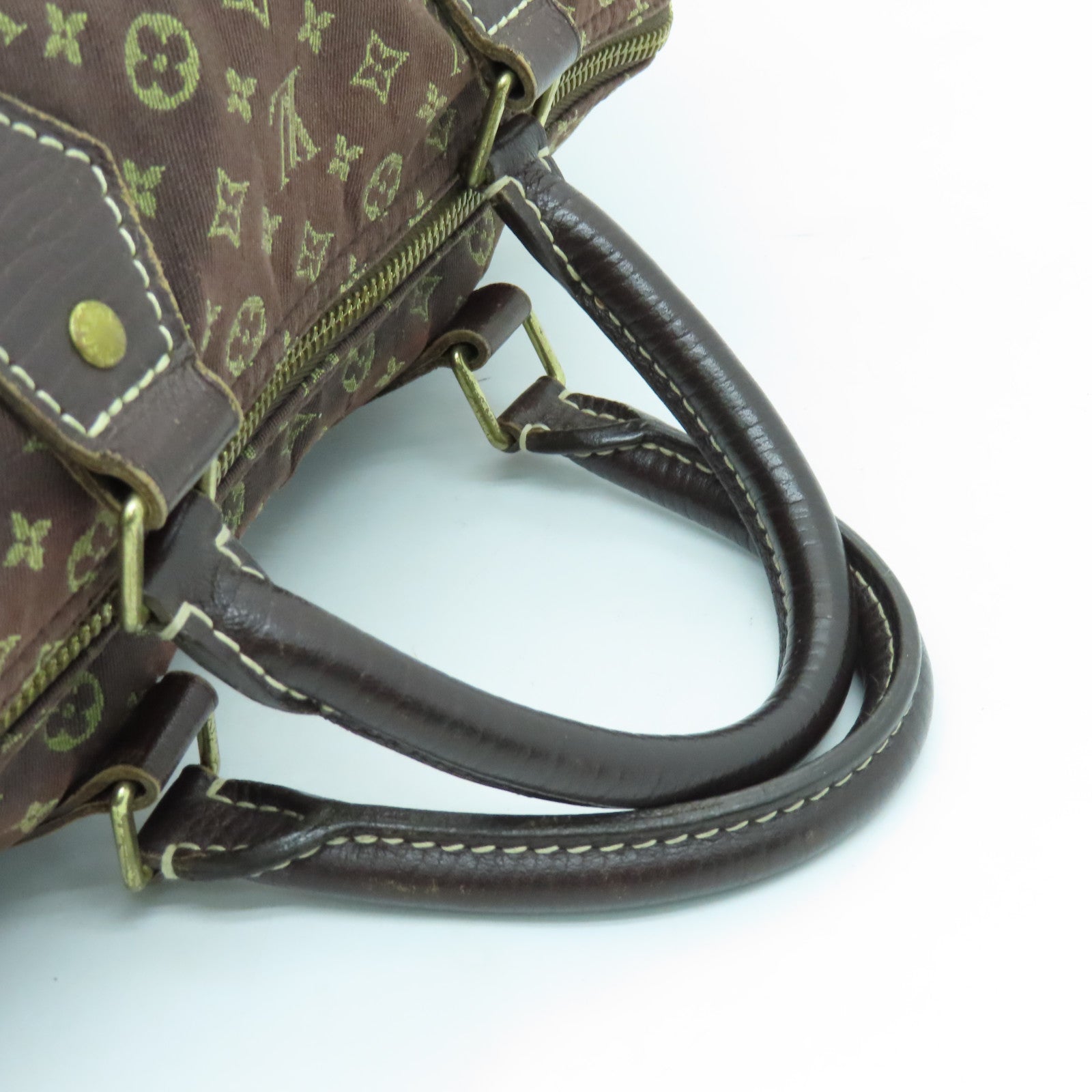 LOUIS VUITTON Monogram Mini Speedy 30金扣手挽袋啡色