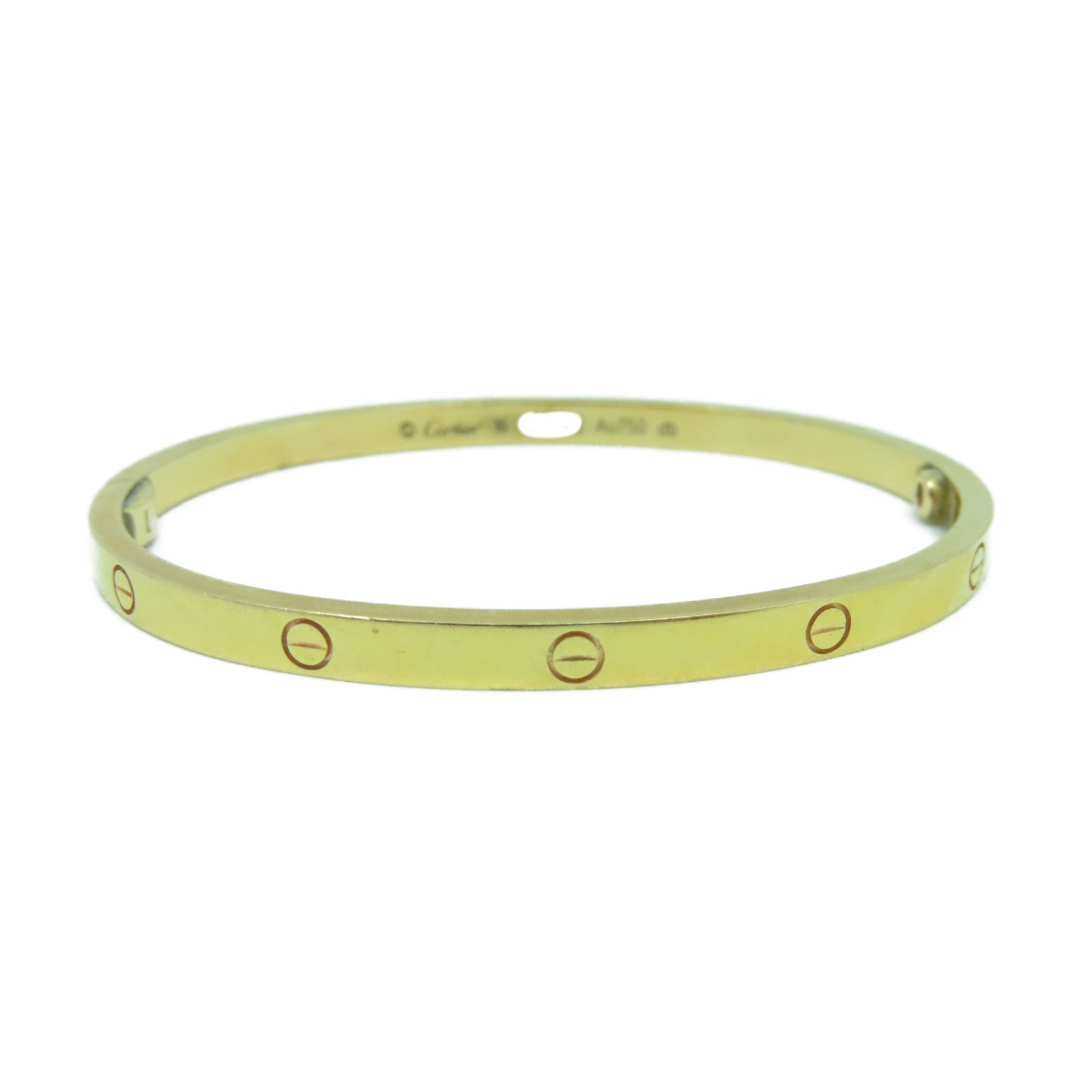 CARTIER 18K玫瑰金Mini Love Bangle手鐲Cartier#16/#15cm