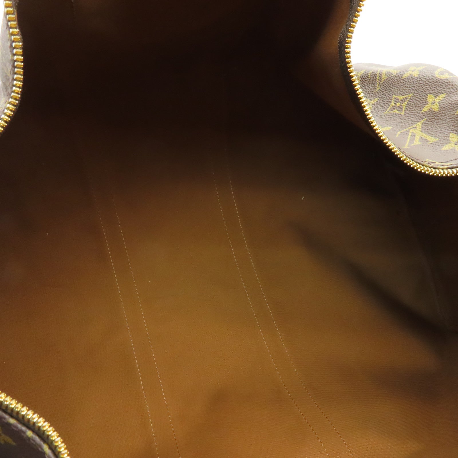 LOUIS VUITTON Monogram Keepall 55 Bandouliere金扣旅行袋啡色