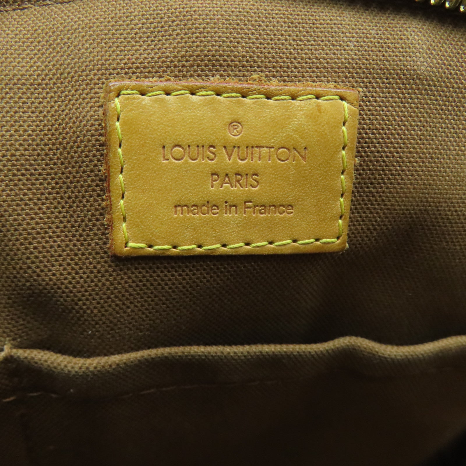 LOUIS VUITTON 【激减优惠】Monogram Tivoli PM金扣手挽袋啡色