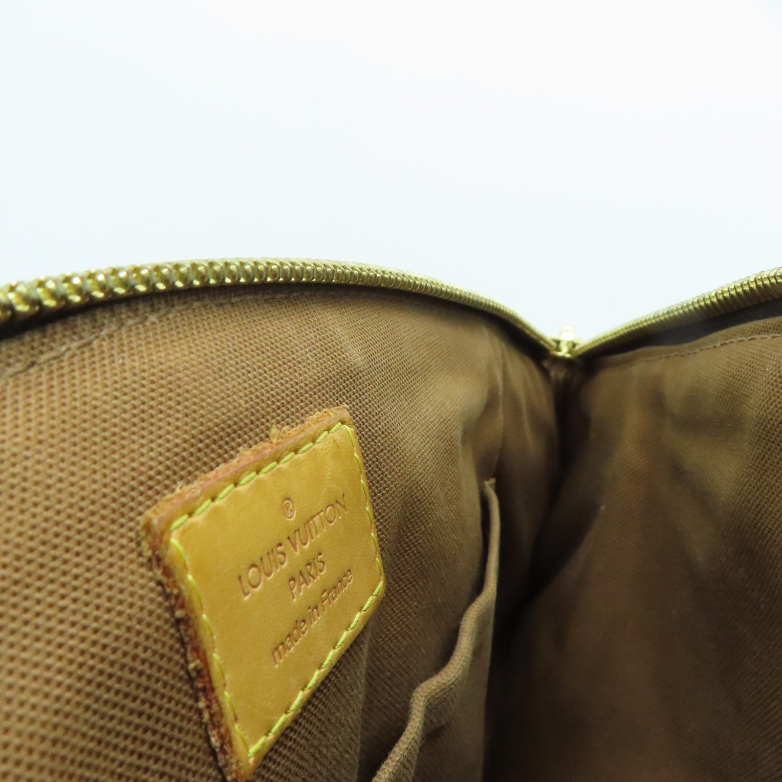 LOUIS VUITTON 【激减优惠】Monogram Tivoli PM金扣手挽袋啡色