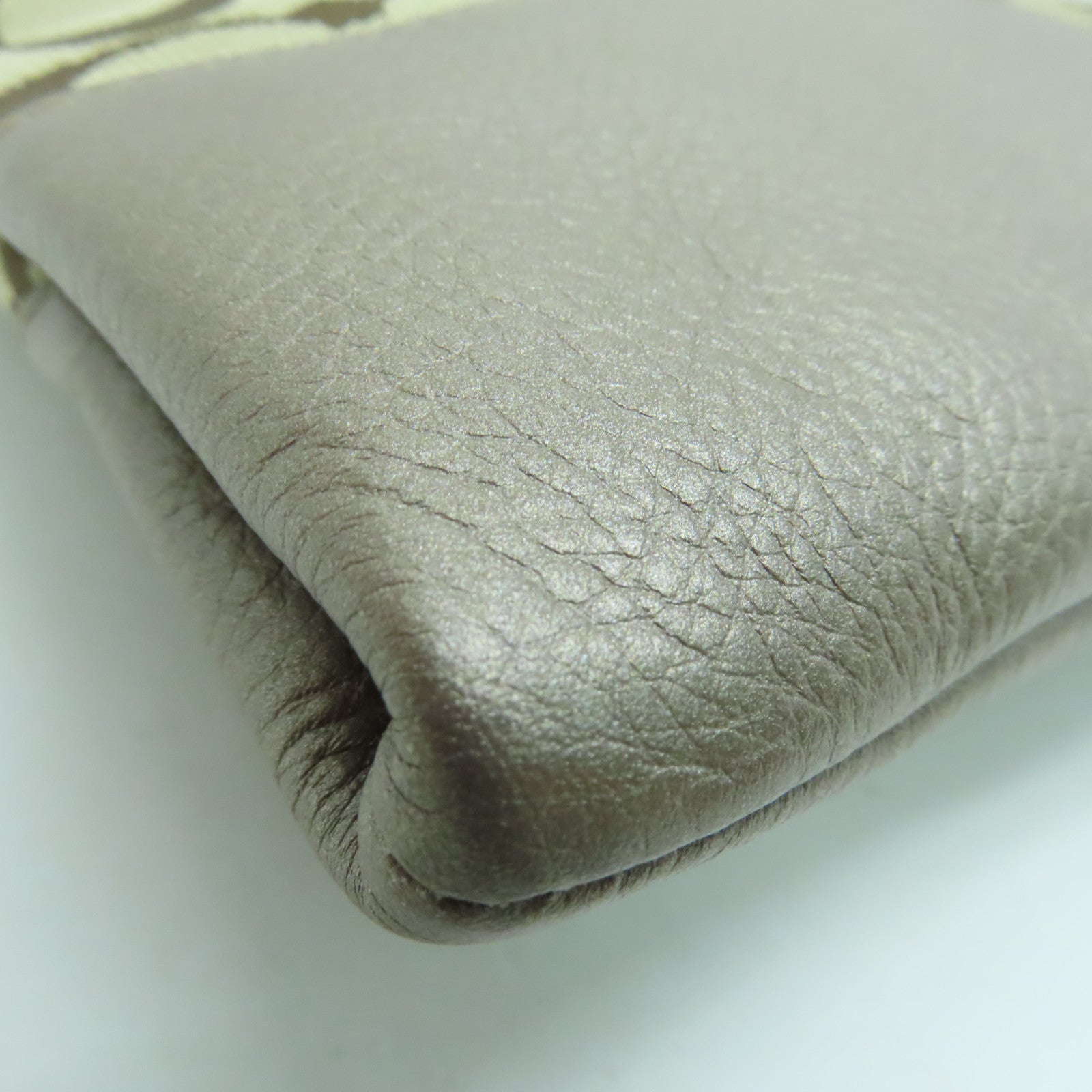 COACH 帆布Shoulder Bag银扣手挽肩背两用袋啡色