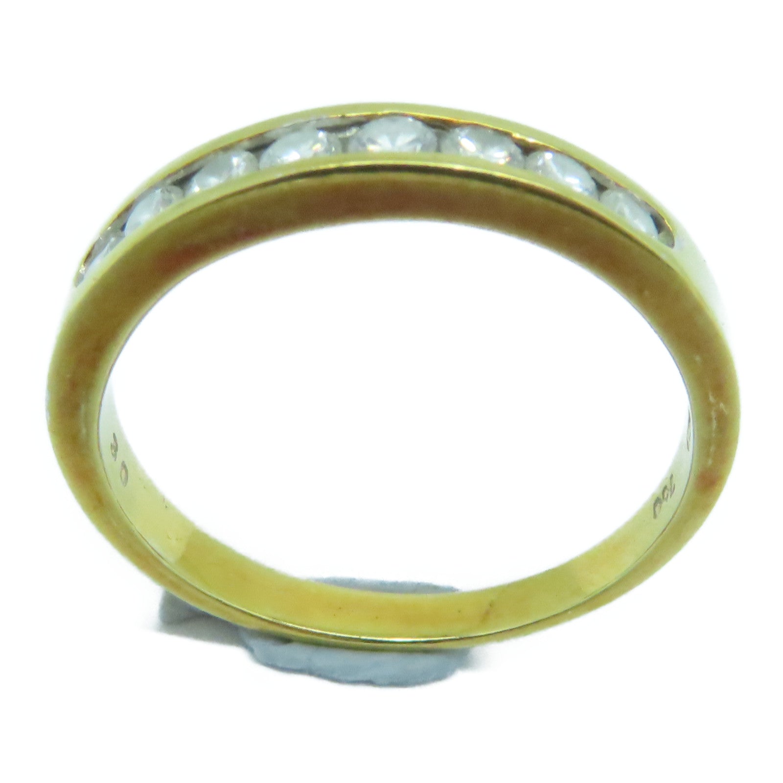 JEWELRY 18K Gold Diamond Ring0.30ct Diamond Ring US#5.5