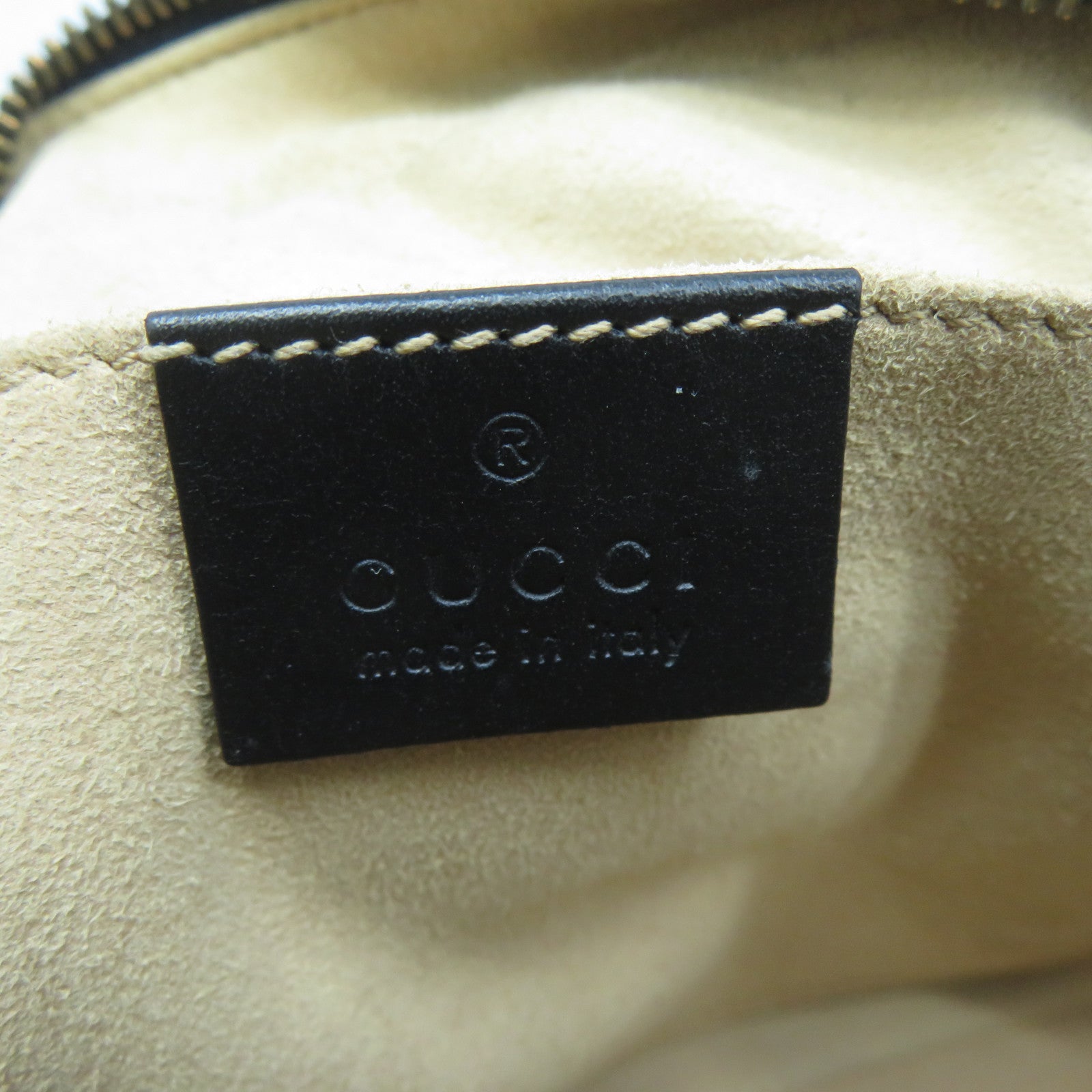 GUCCI 牛皮皮革GG Marmont金扣鏈帶肩背袋黑色