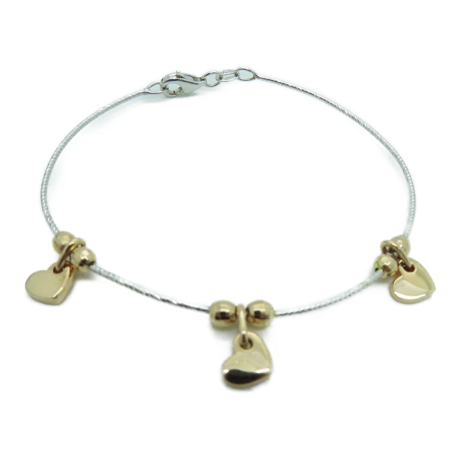 JEWELRY 18K White Gold/Gold Bangle Bangle