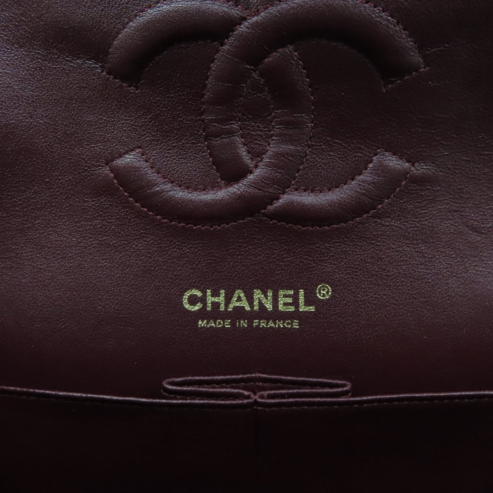 CHANEL 羊皮皮革Classic Flap金扣手挽肩背兩用袋黑色