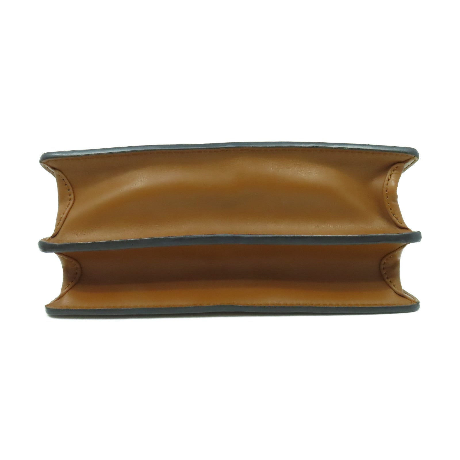 LOUIS VUITTON Monogram Reverse Dauphine MM金扣肩背袋啡色