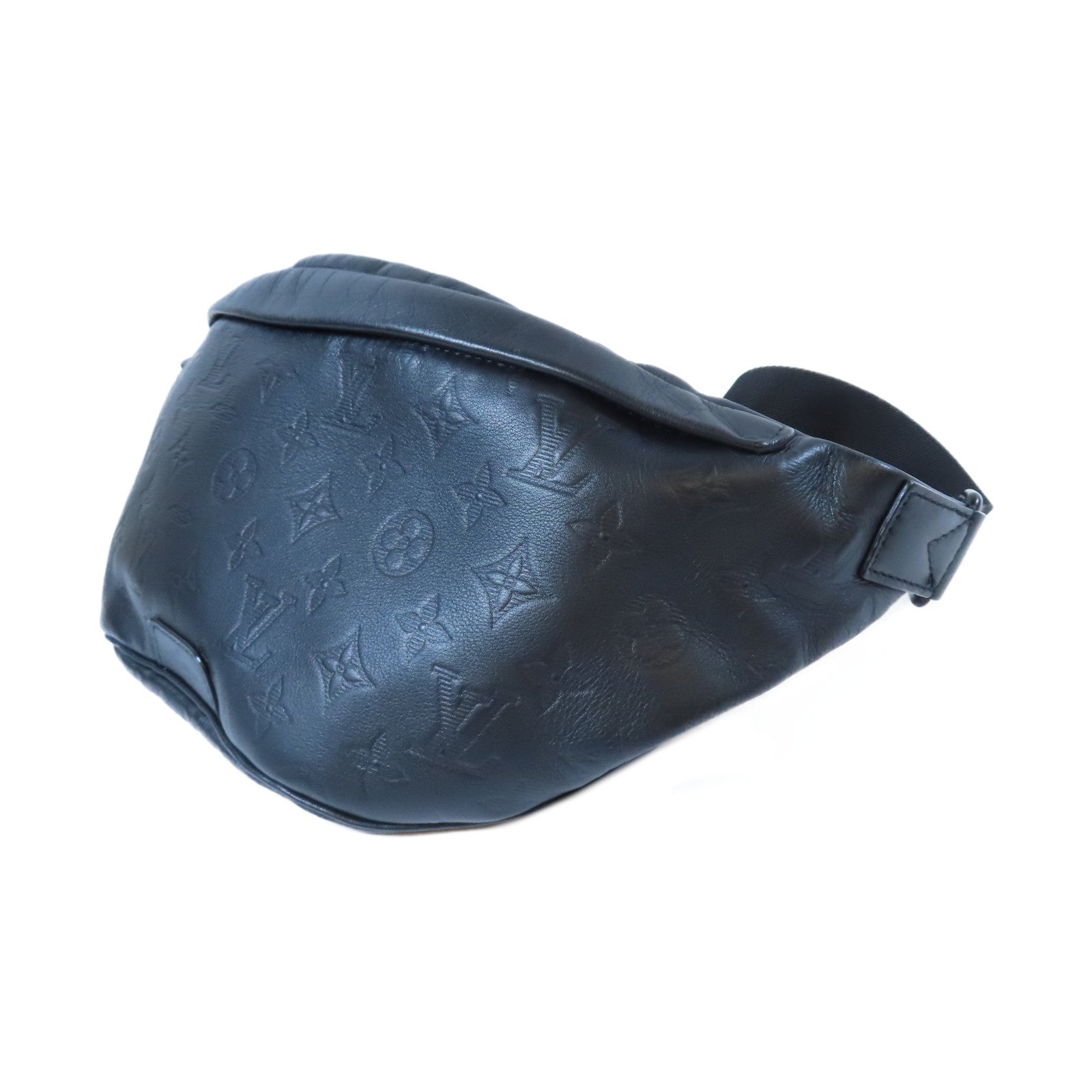 LOUIS VUITTON Monogram Shadow Discovery Bumbag腰包黑色