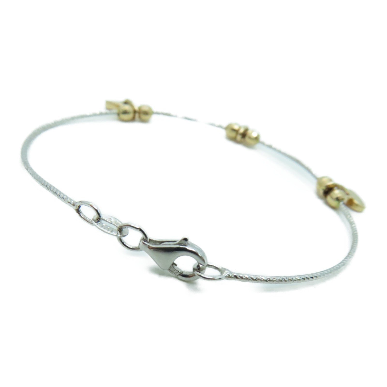 JEWELRY 18K White Gold/Gold Bangle Bangle