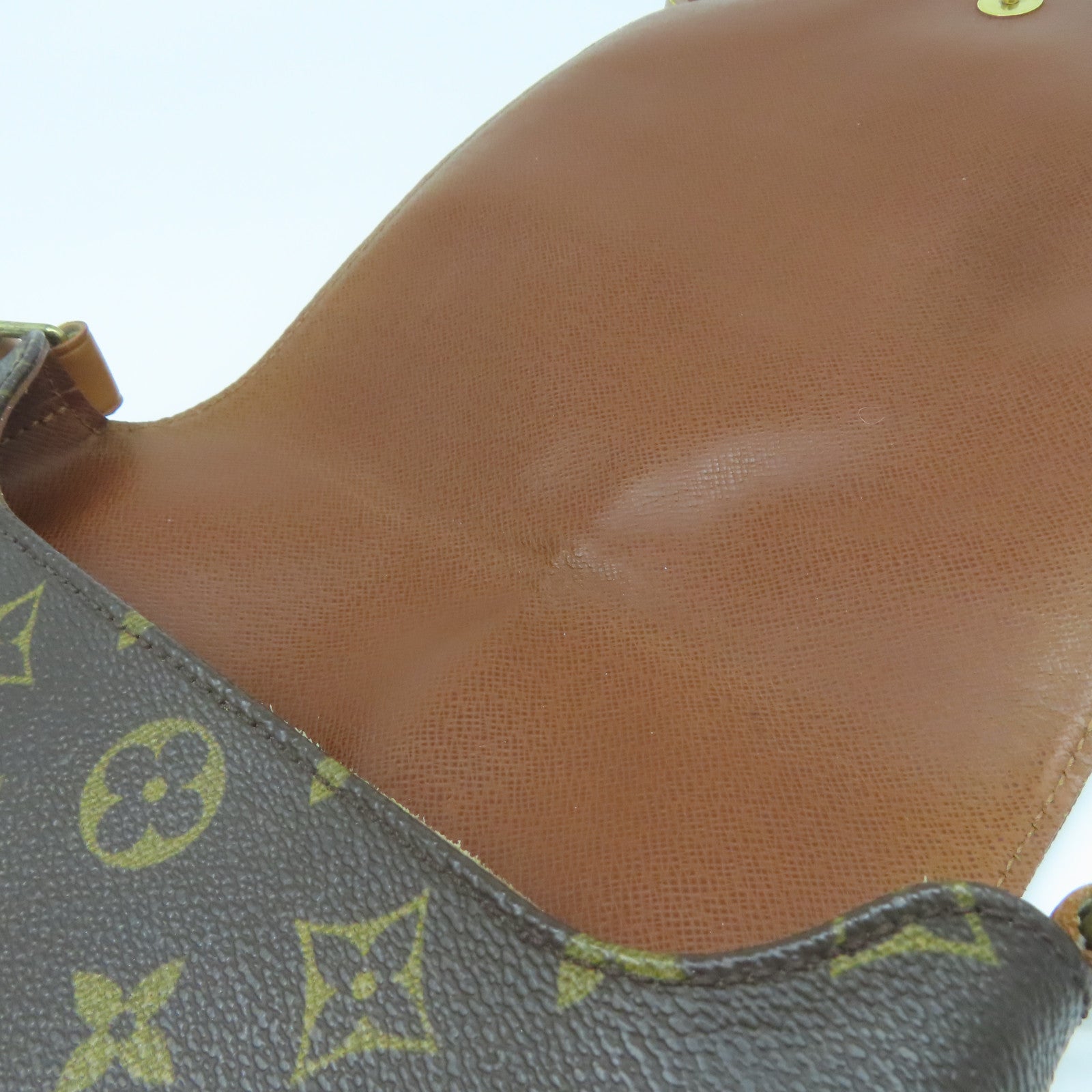 LOUIS VUITTON Monogram Musette Salsa Long金扣肩背袋啡色