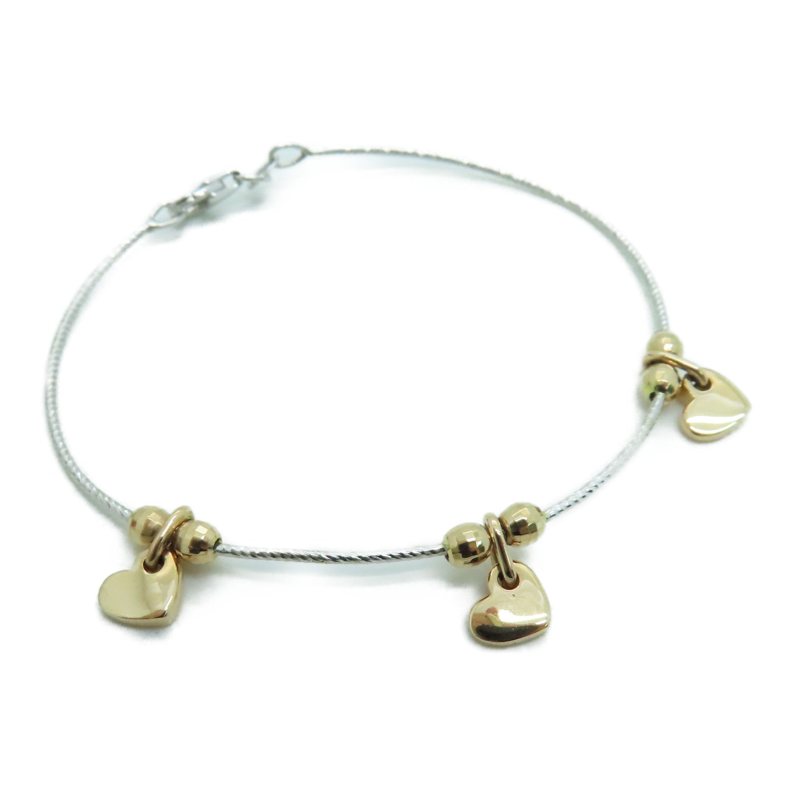 JEWELRY 18K White Gold/Gold Bangle Bangle