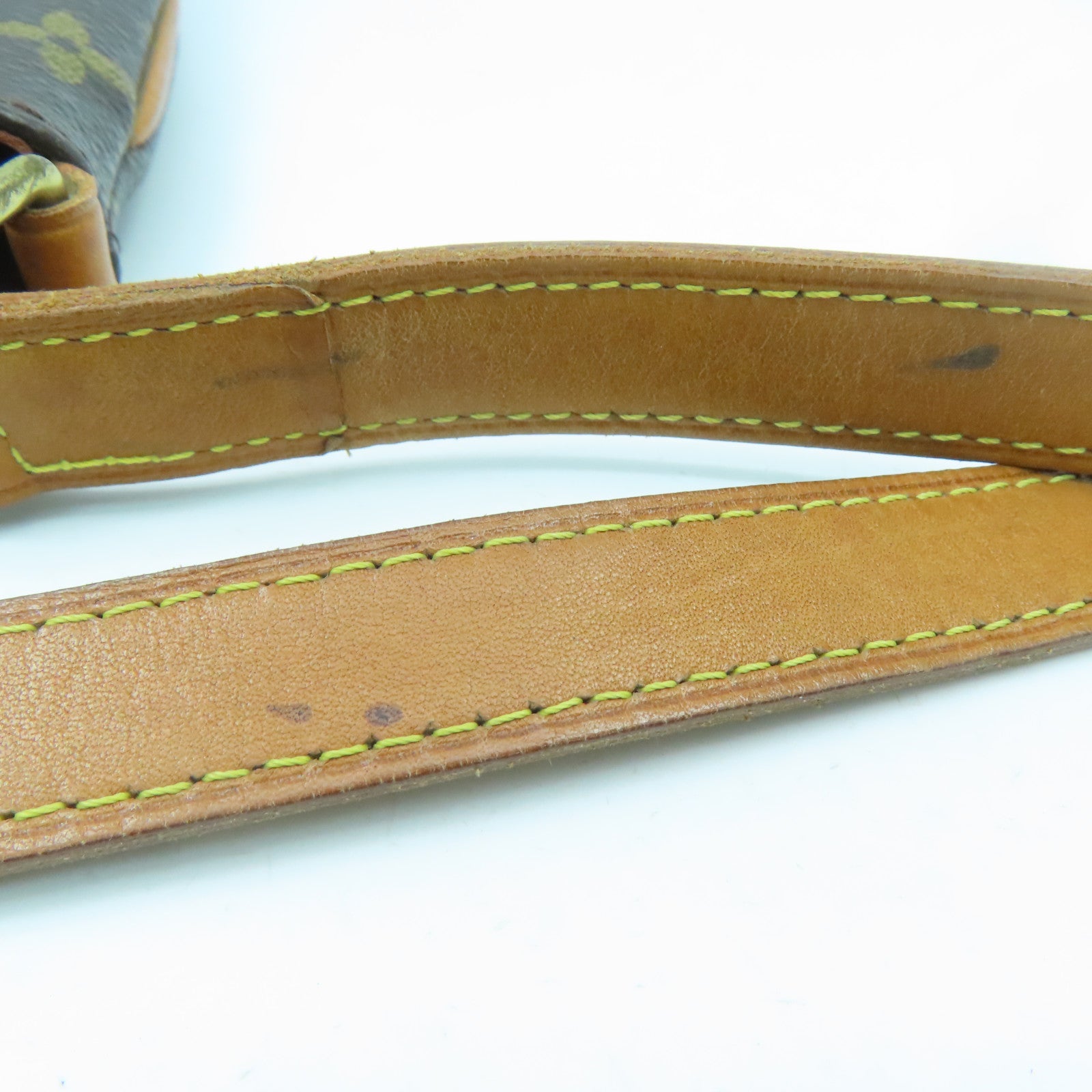 LOUIS VUITTON Monogram Musette Salsa Long金扣肩背袋啡色