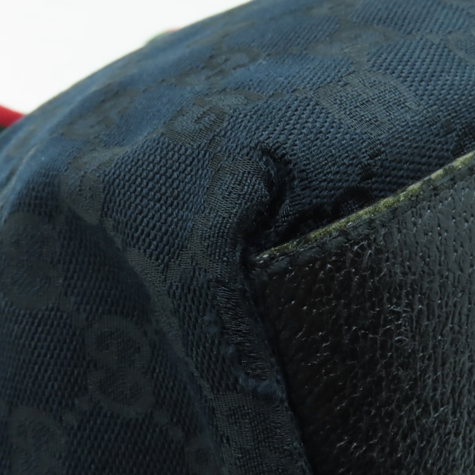 GUCCI 帆布Shoulder Bag肩背袋黒色