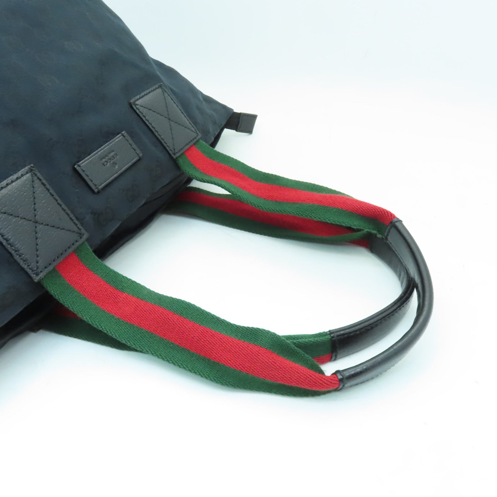 GUCCI 帆布Shoulder Bag肩背袋黒色