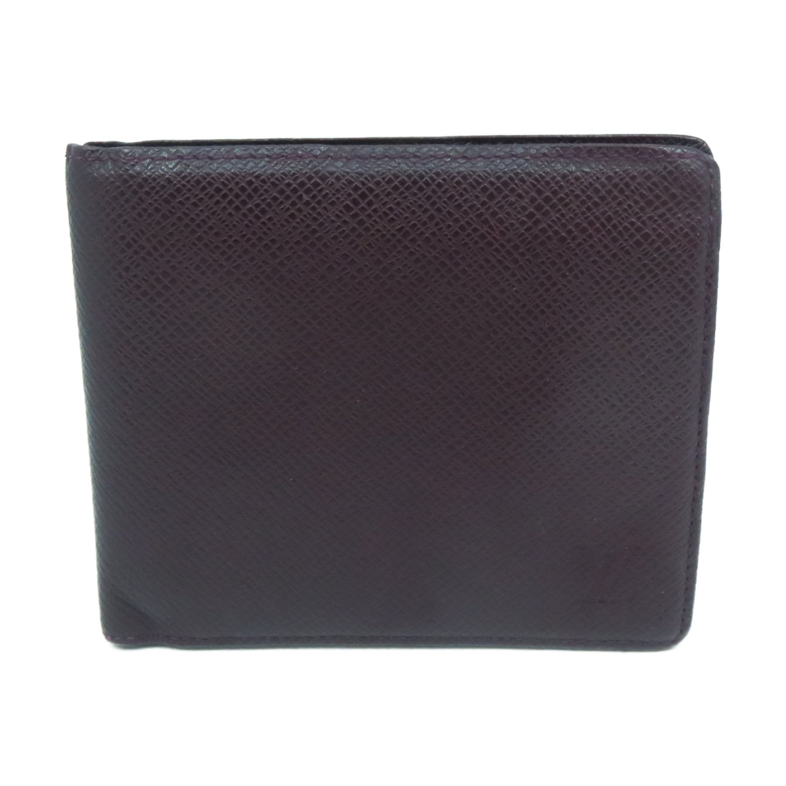 LOUIS VUITTON Taiga Wallet钱包酒红色