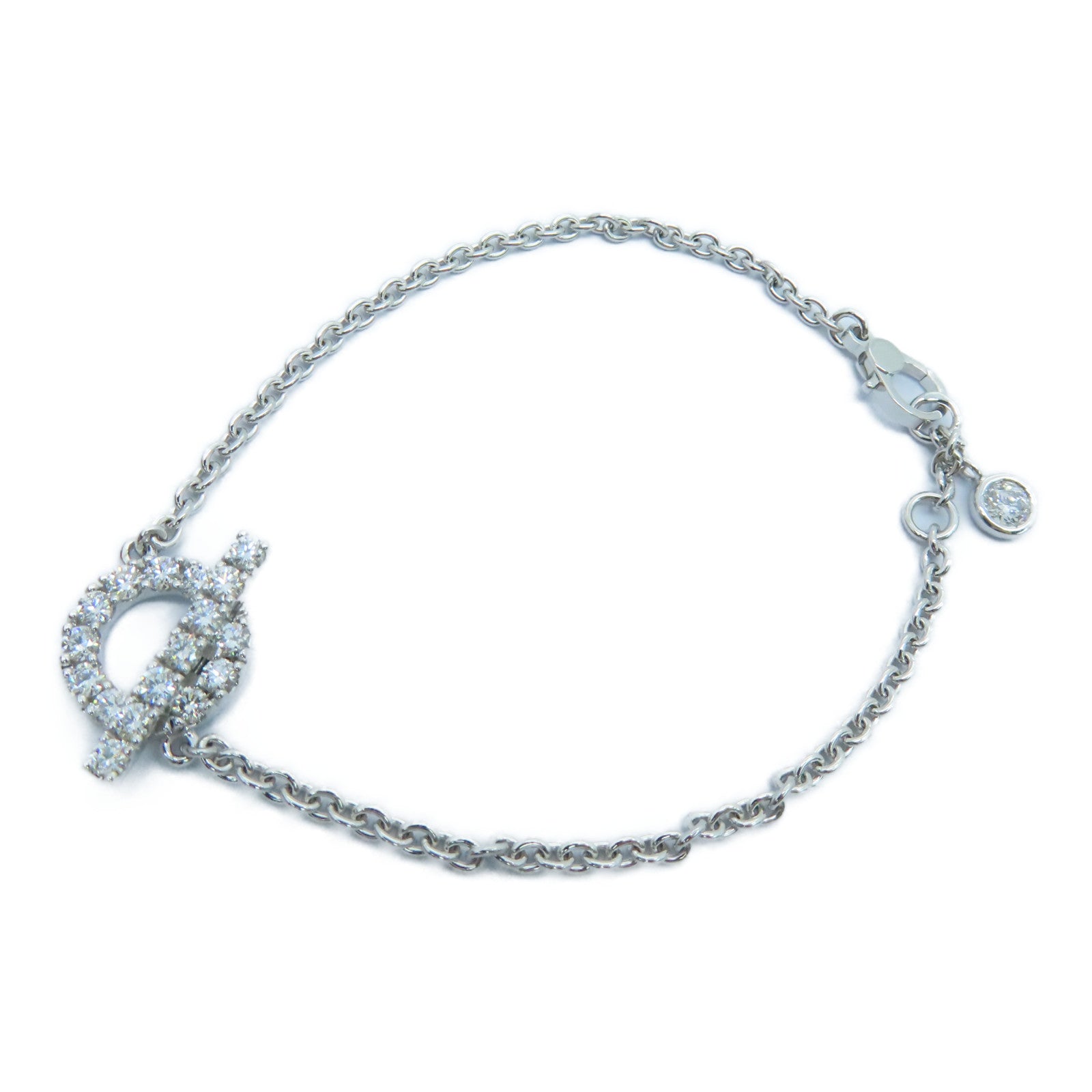 HERMES 【激減優惠】18K白金Finess Bracelet 0.55ct鑽石手錬