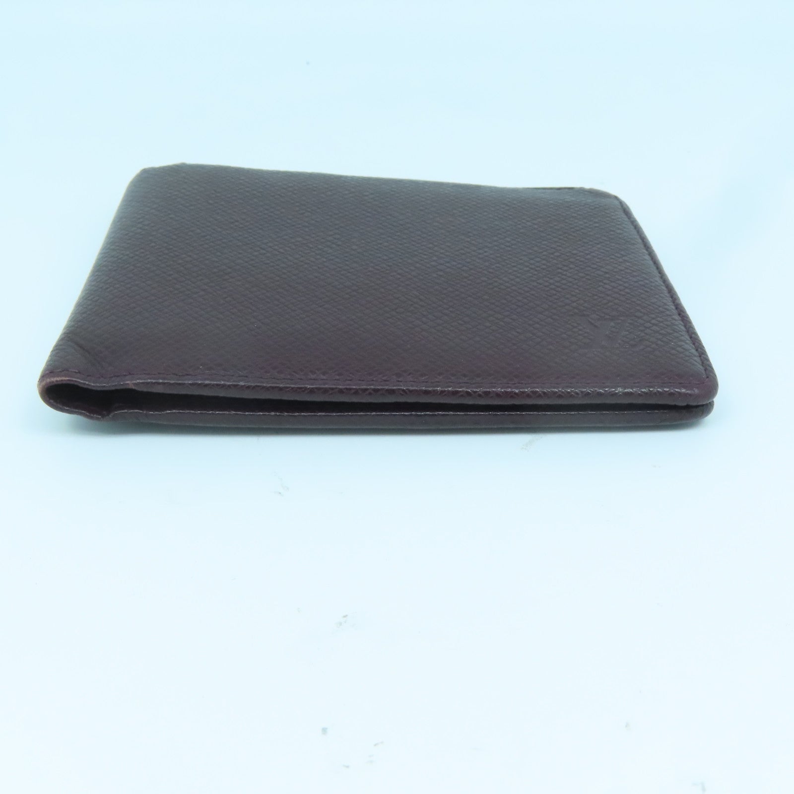 LOUIS VUITTON Taiga Wallet钱包酒红色
