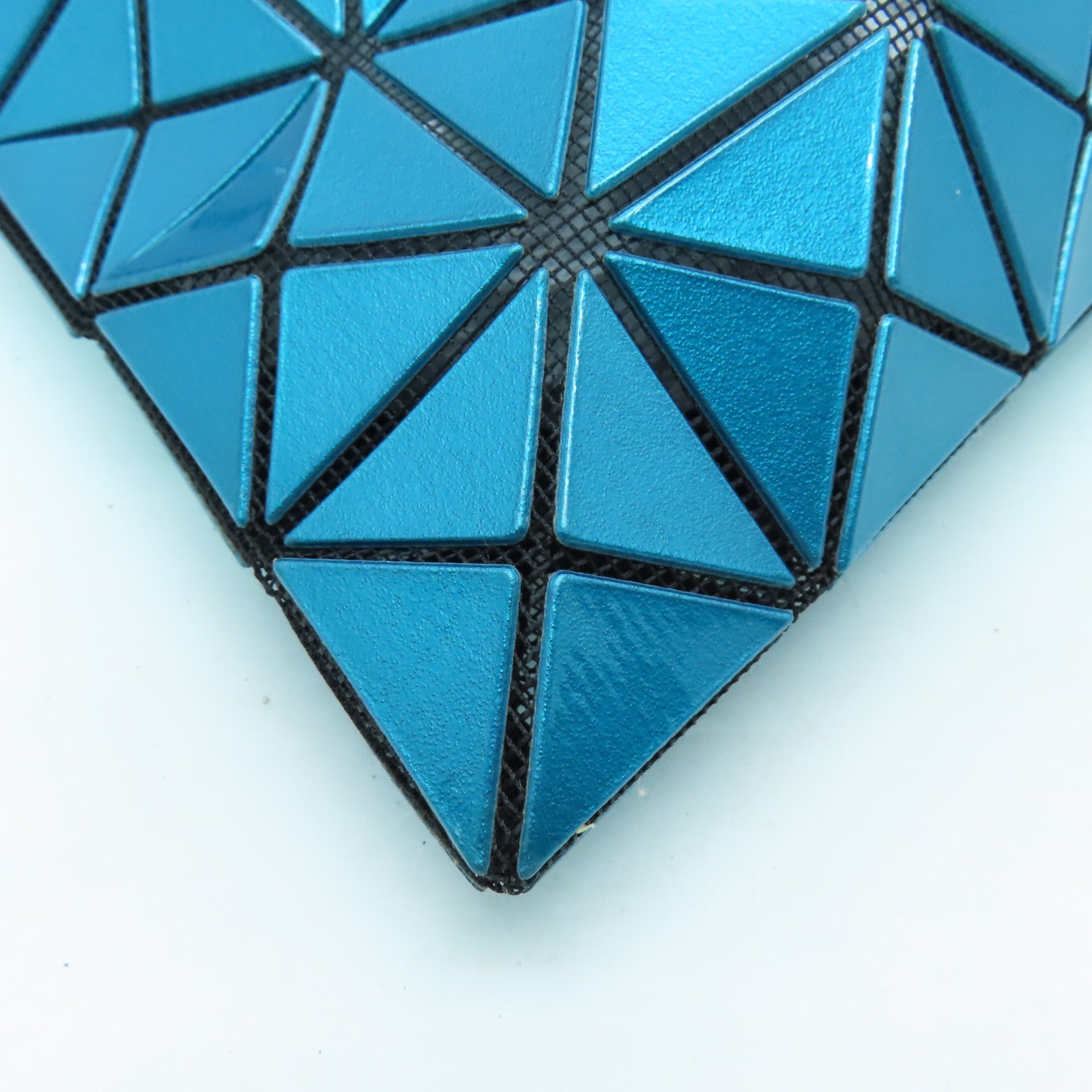 SELECTION PVC Baobao銀扣手挽袋藍色