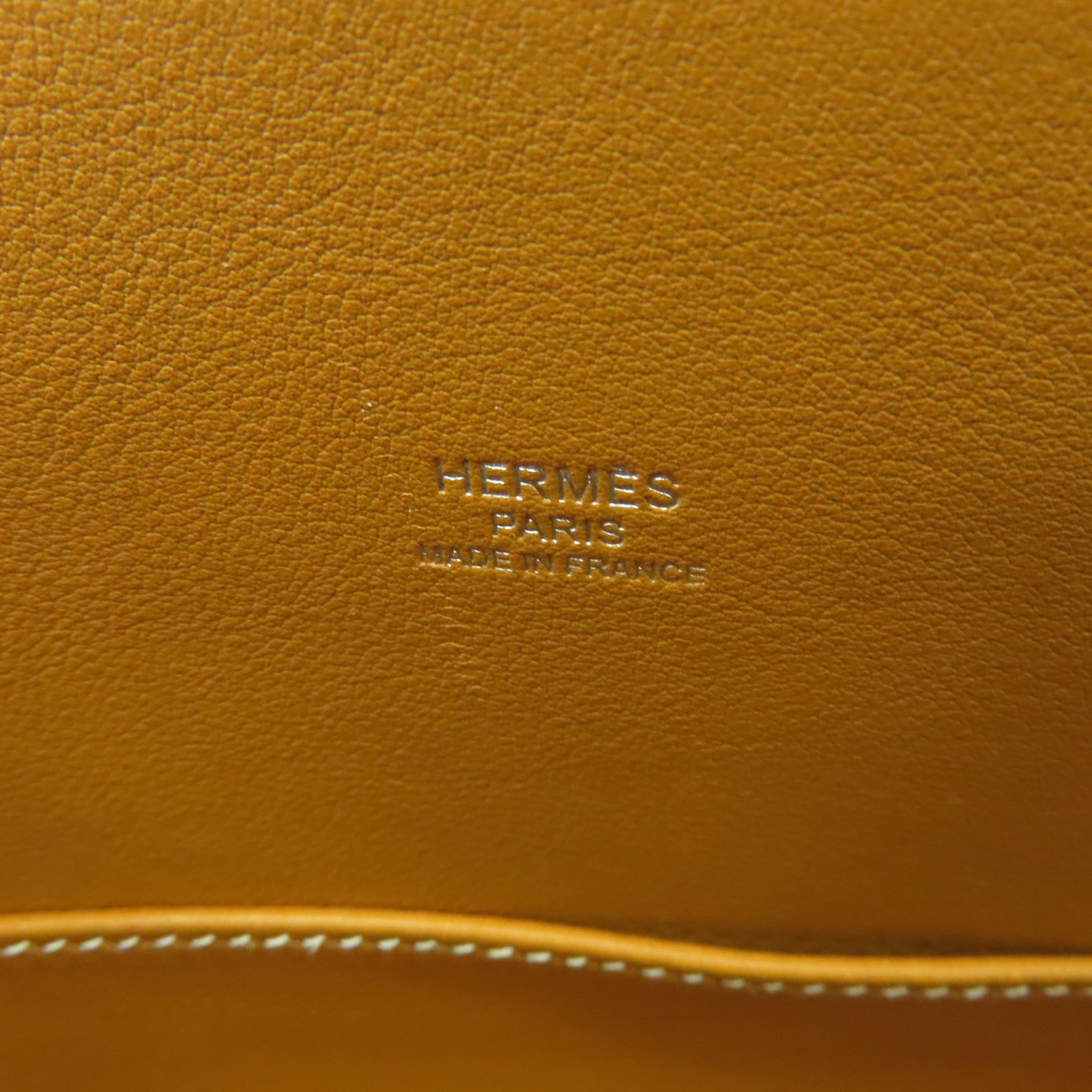HERMES Evercolor皮革Bolido 1923 30銀扣手挽肩背兩用袋金色 /經典駝色