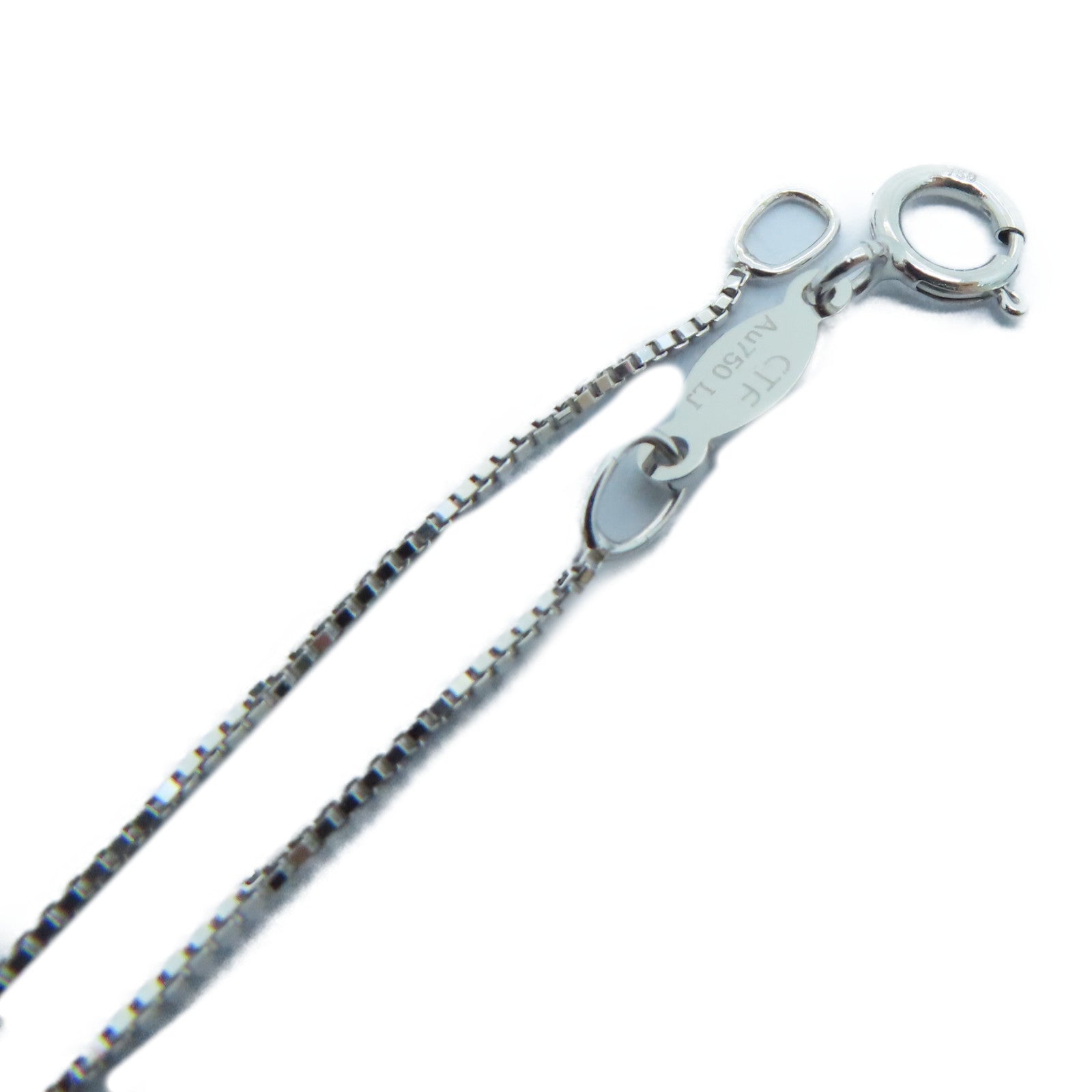 JEWELRY 【激減優惠】18K白金Diamond Ruby Necklace 0.04ct鑽石/0.36ct紅寶石項鍊