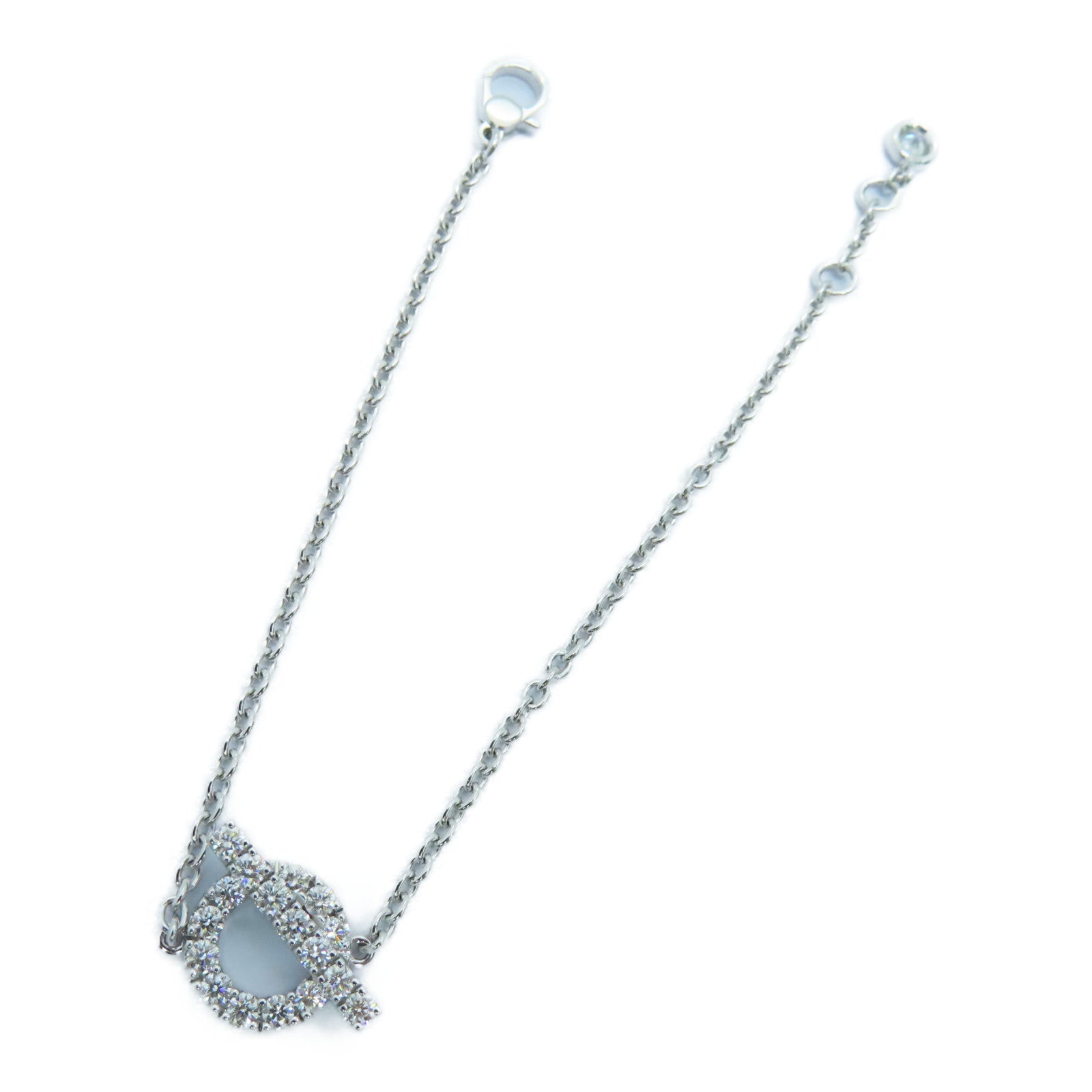 HERMES 【激減優惠】18K白金Finess Bracelet 0.55ct鑽石手錬