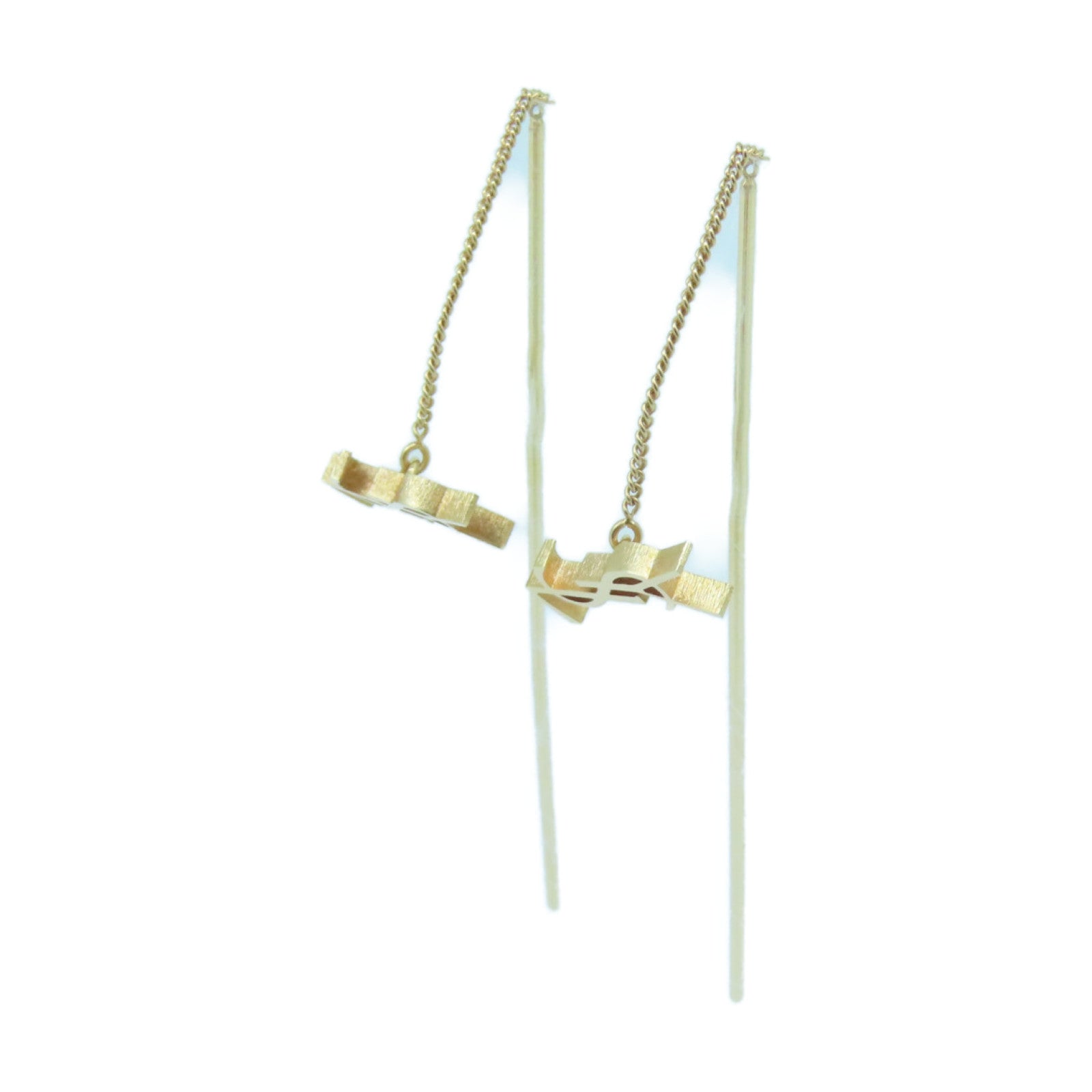 YVES SAINT LAURENT 金屬Earrings耳環金色