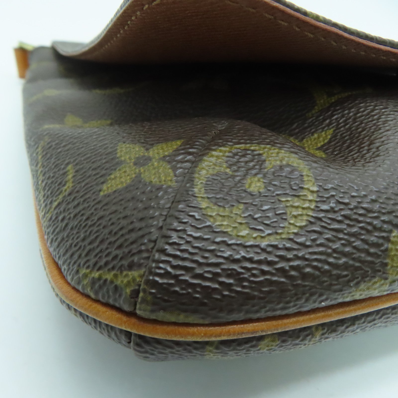 LOUIS VUITTON Monogram Musette Salsa金扣肩背袋啡色
