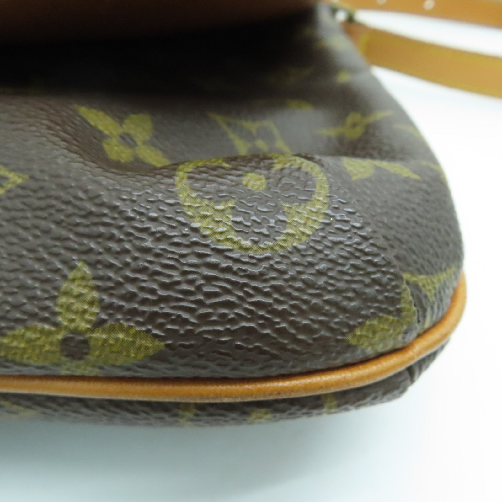 LOUIS VUITTON Monogram Musette Salsa金扣肩背袋啡色