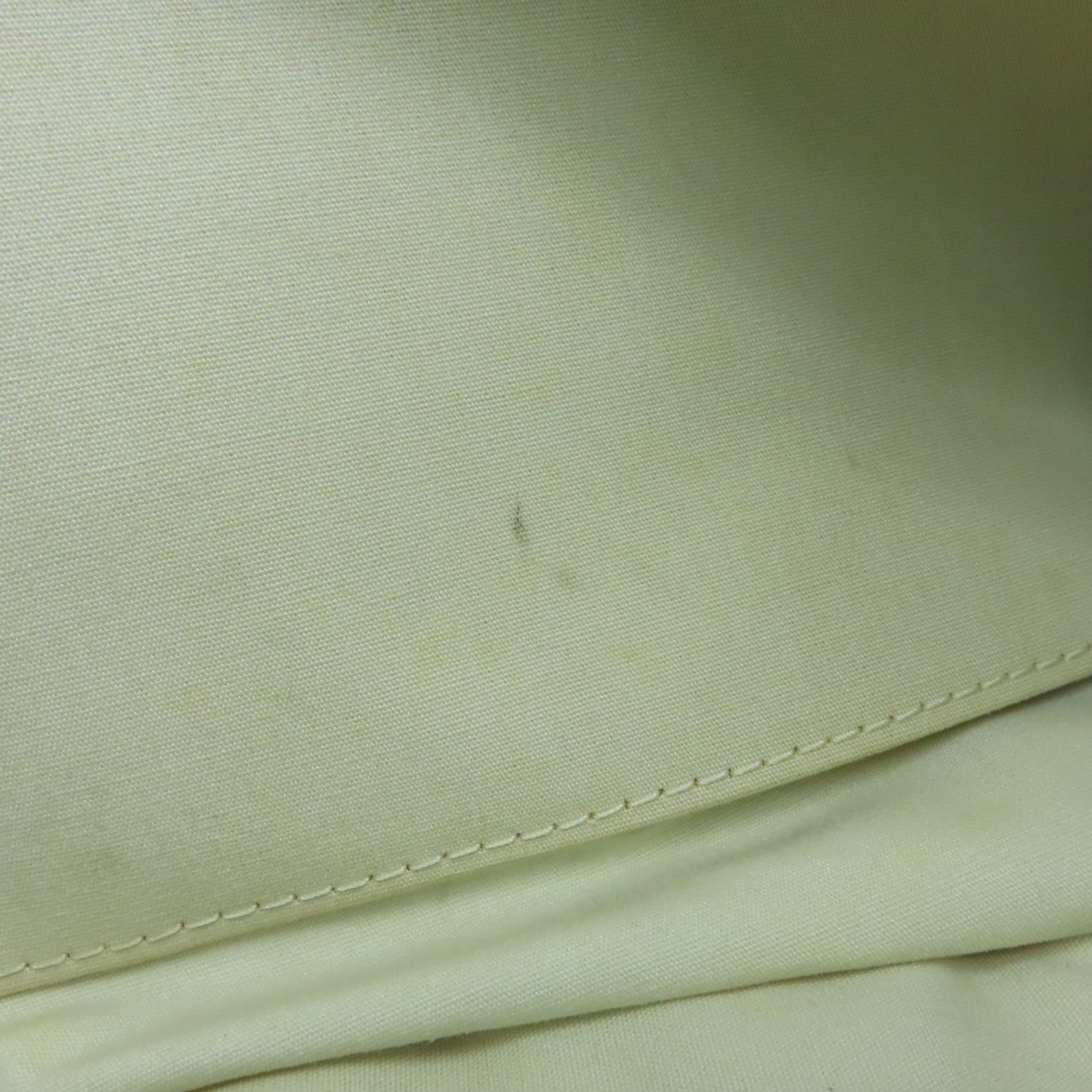 LOUIS VUITTON Monogram Mini Lin Marina GM金扣手挽肩背兩用袋白色
