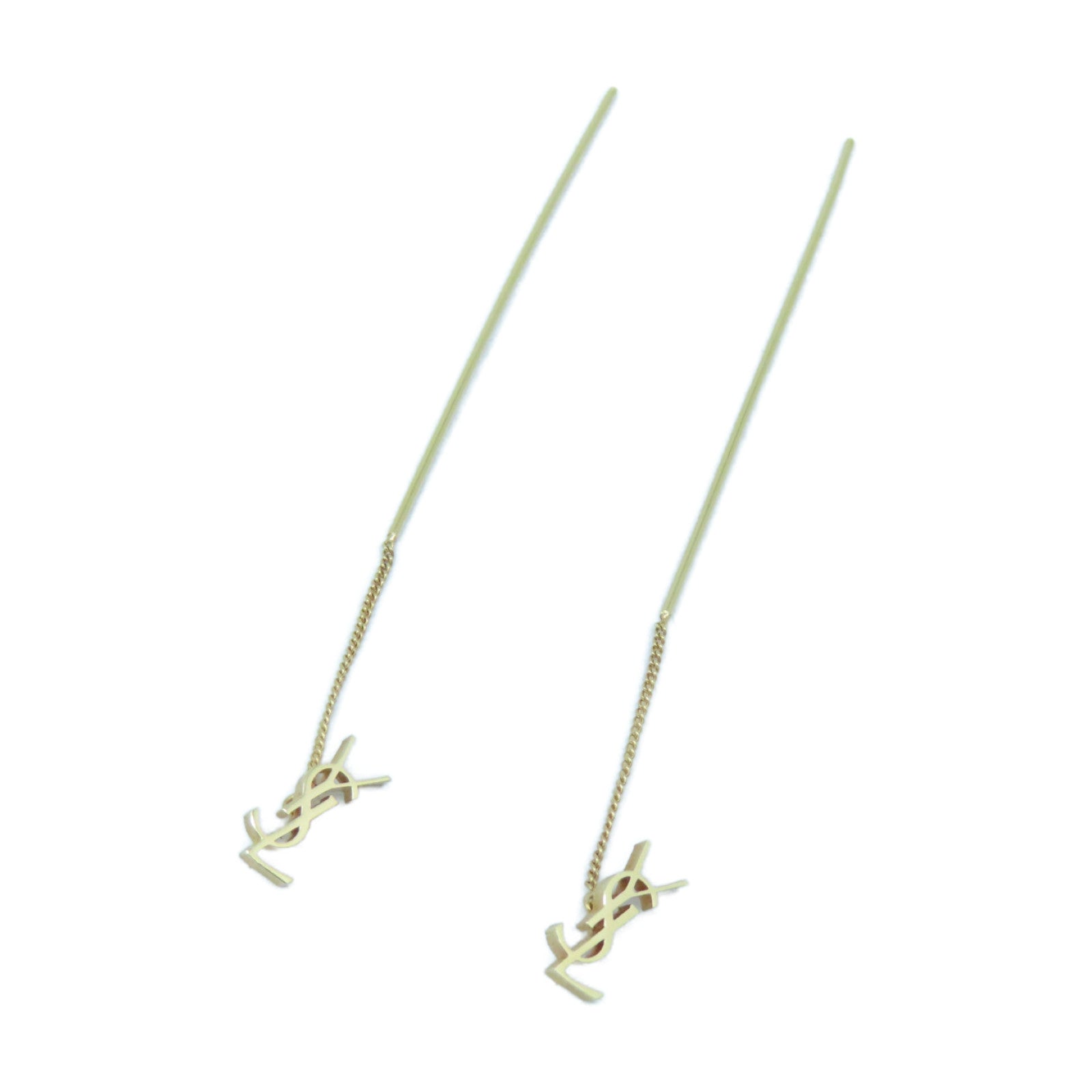 YVES SAINT LAURENT 金屬Earrings耳環金色