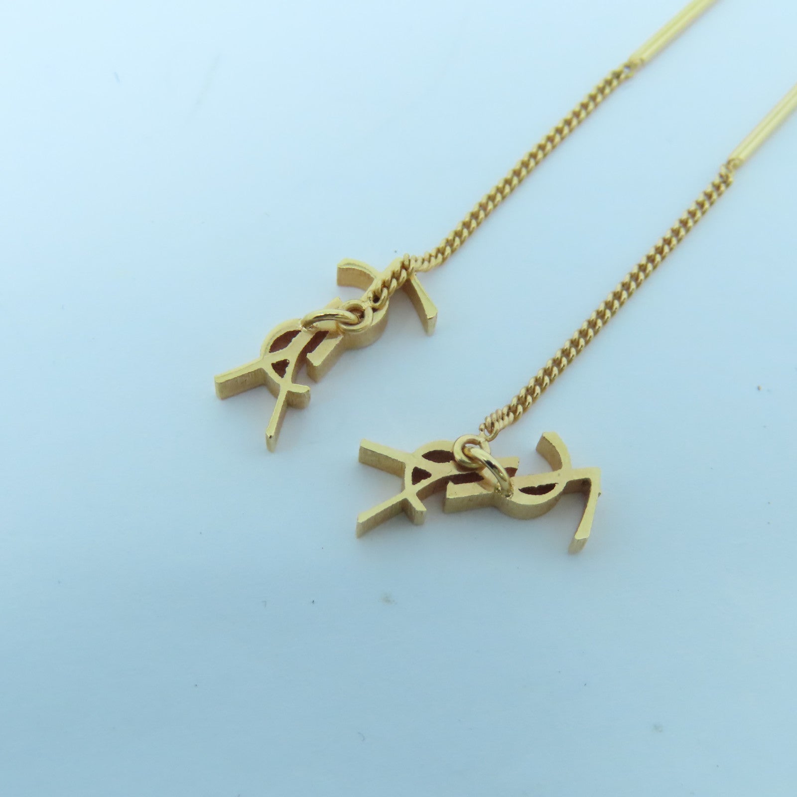 YVES SAINT LAURENT 金屬Earrings耳環金色