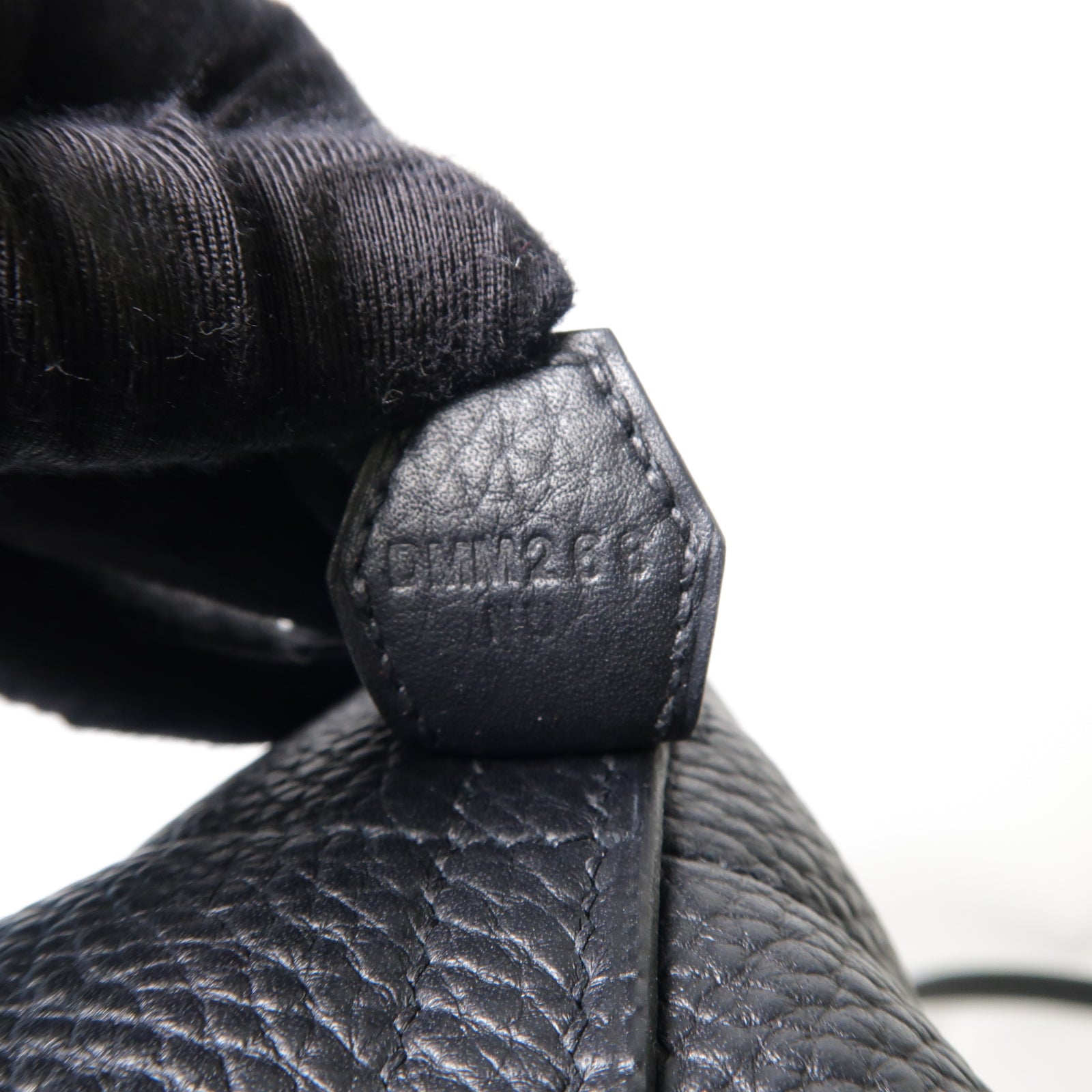 HERMES Clemence皮革Bolide 31金扣手挽肩背兩用袋黑色