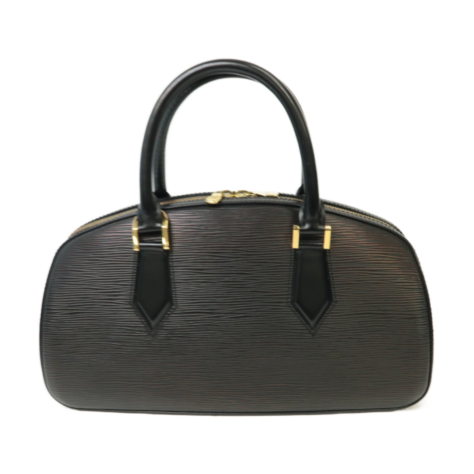 LOUIS VUITTON Epi Jasmin金扣手挽袋黒色
