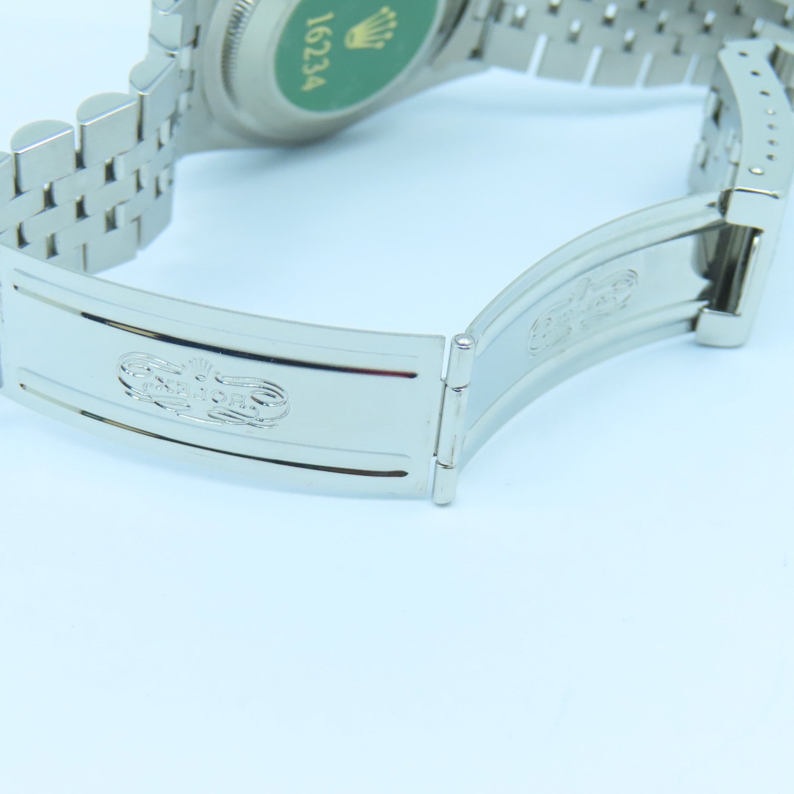 ROLEX Datejust 18K白金/不鏽鋼手錶自動機芯米色