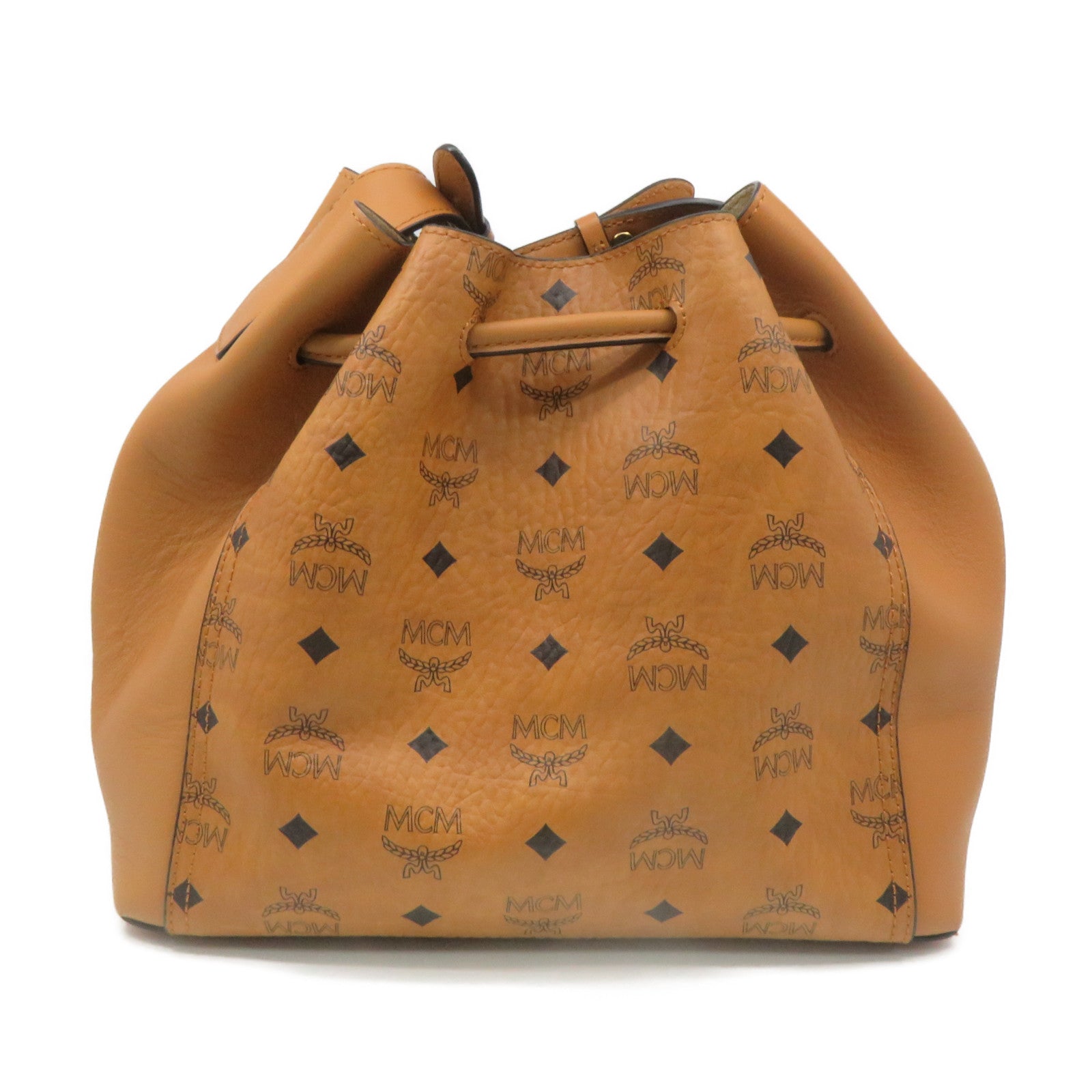 MCM 牛皮皮革Shoulder Bag肩背袋啡色